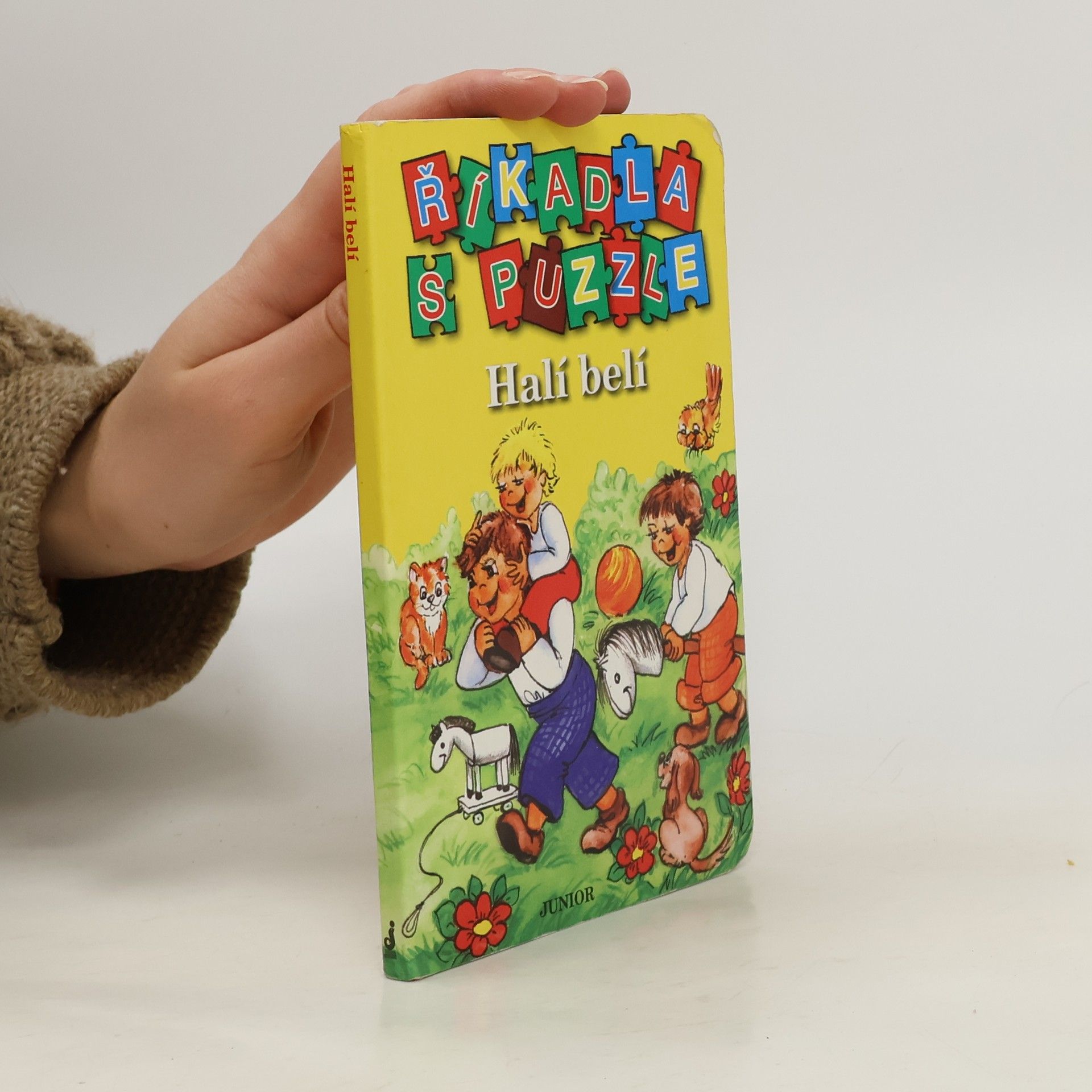 Vladimíra Vopičková Halí belí (Říkadla s puzzle)