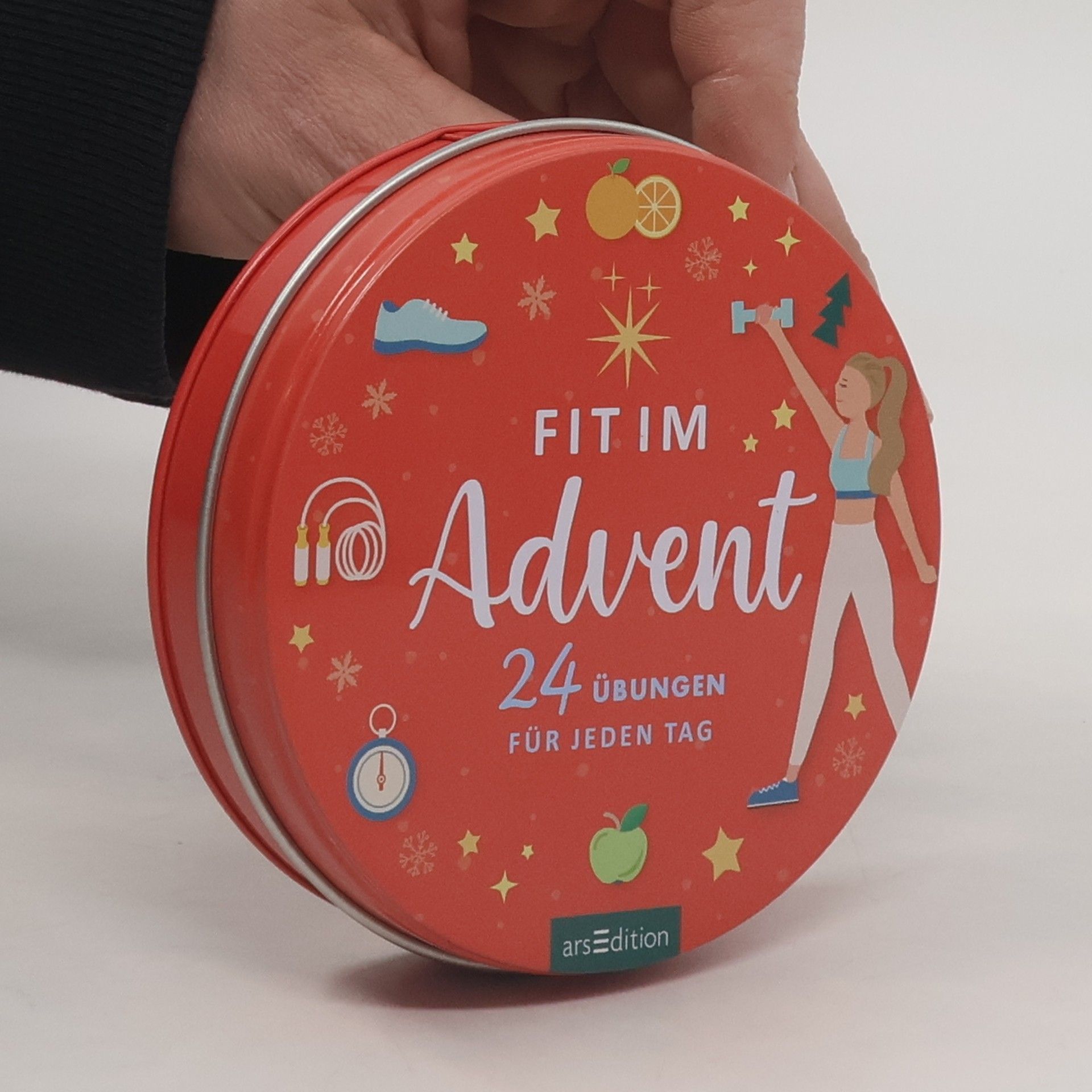 Auteurscollectief Adventskalender in der Dose. Fit im Advent. 24 Übungen für jeden Tag