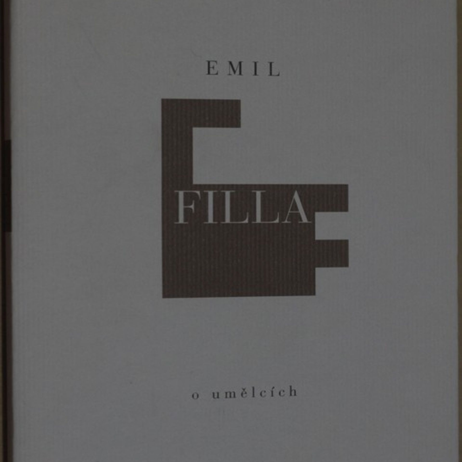 Emil Filla O umělcích
