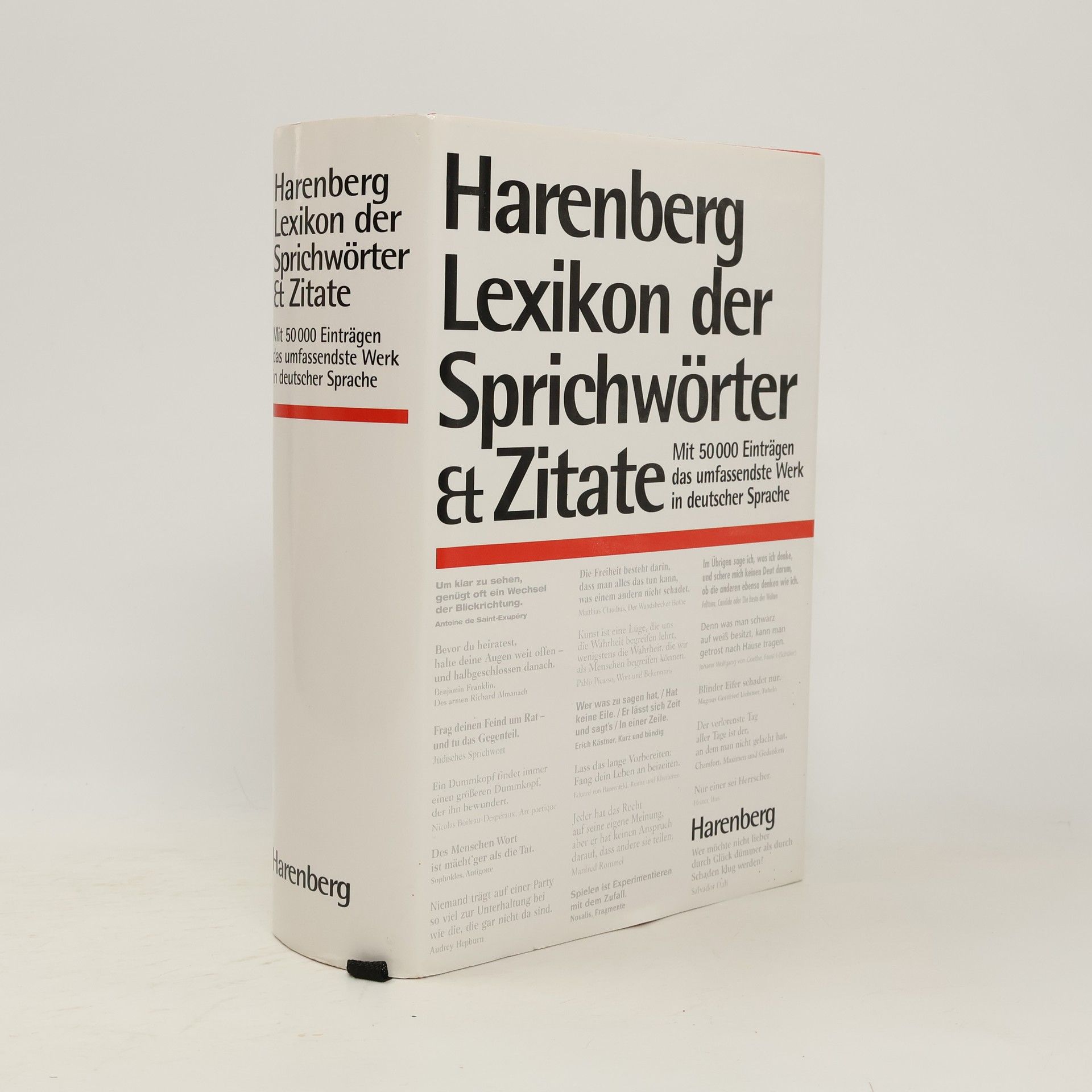 Autorenkollektiv Harenberg, Lexikon der Sprichwörter & Zitate