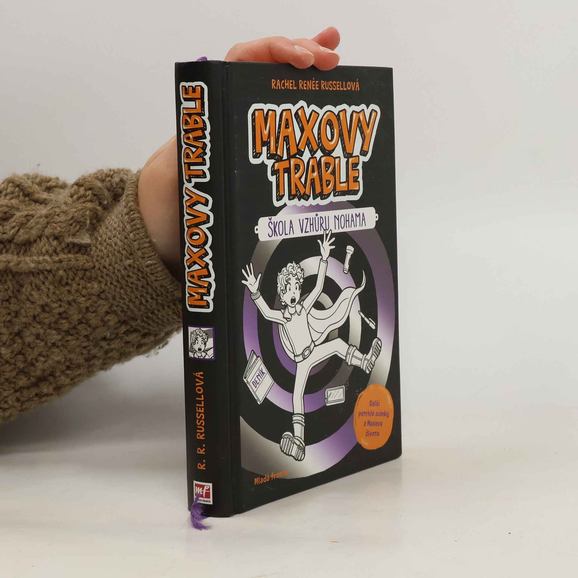 Rachel Renee Russell Maxovy trable. Kniha druhá, Škola vzhůru nohama