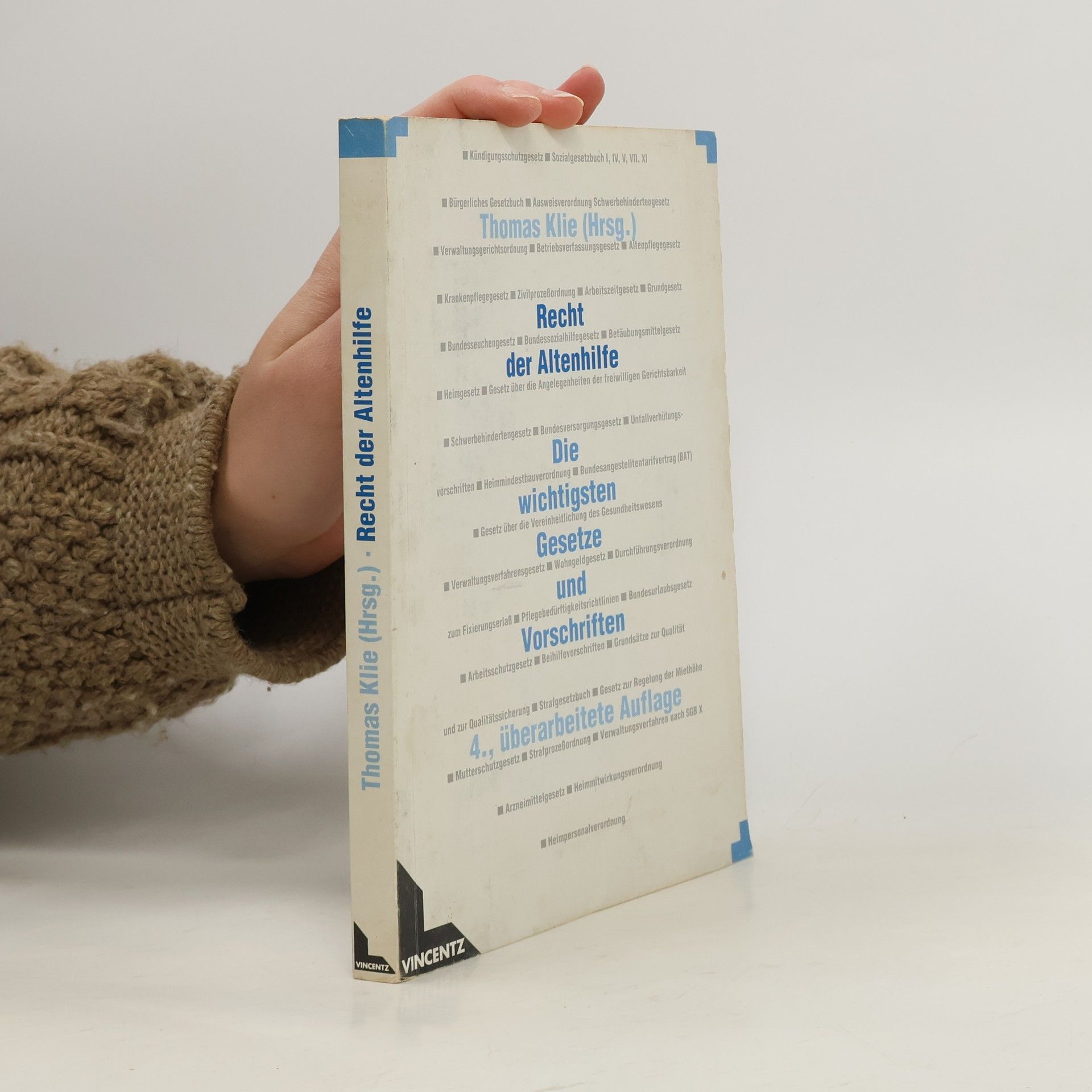 Thomas Klie Recht der Altenhilfe