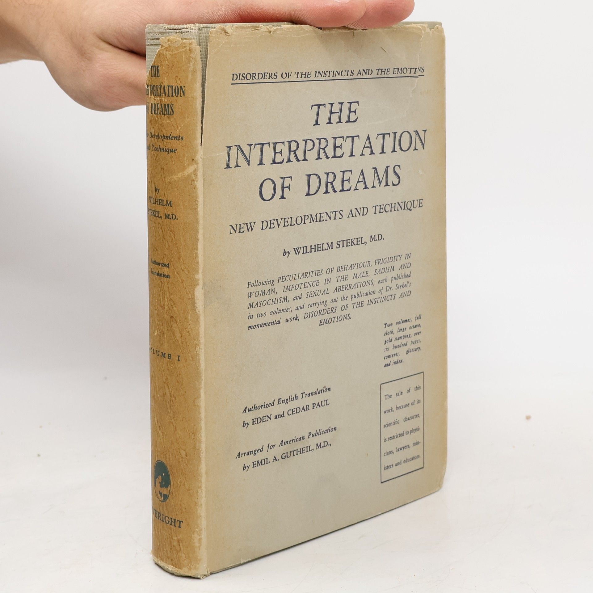 Wilhelm Stekel The Interpretation of Dreams