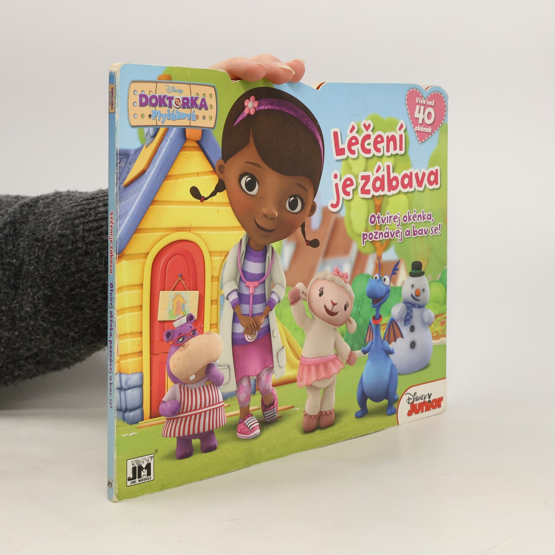 Kolektív autorov Léčení je zábava: otvírej okénka a bav se! (leporelo)