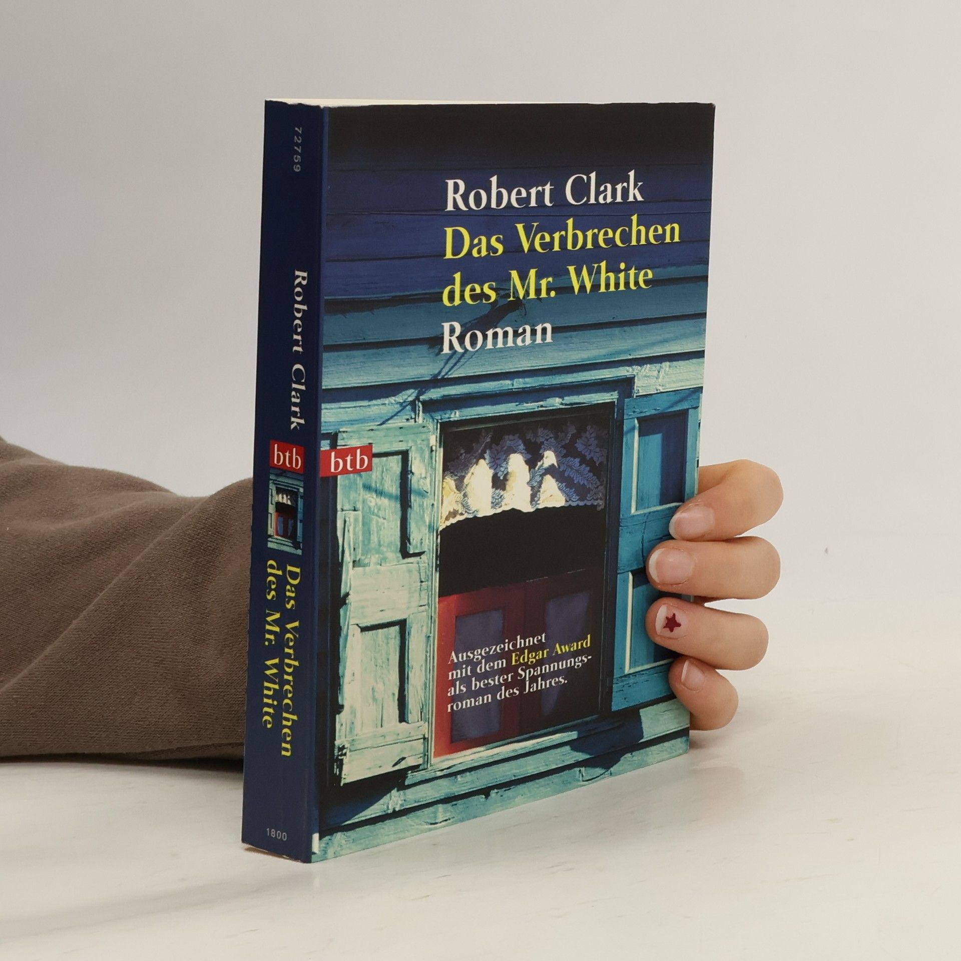 Robert Clark Das Verbrechen des Mr. White. Ausgezeichnet mit dem Edgar Allan Poe Award 1999, Kategorie Best Novel. Roman. Aus d. Amerikan. v. Maak Flatten