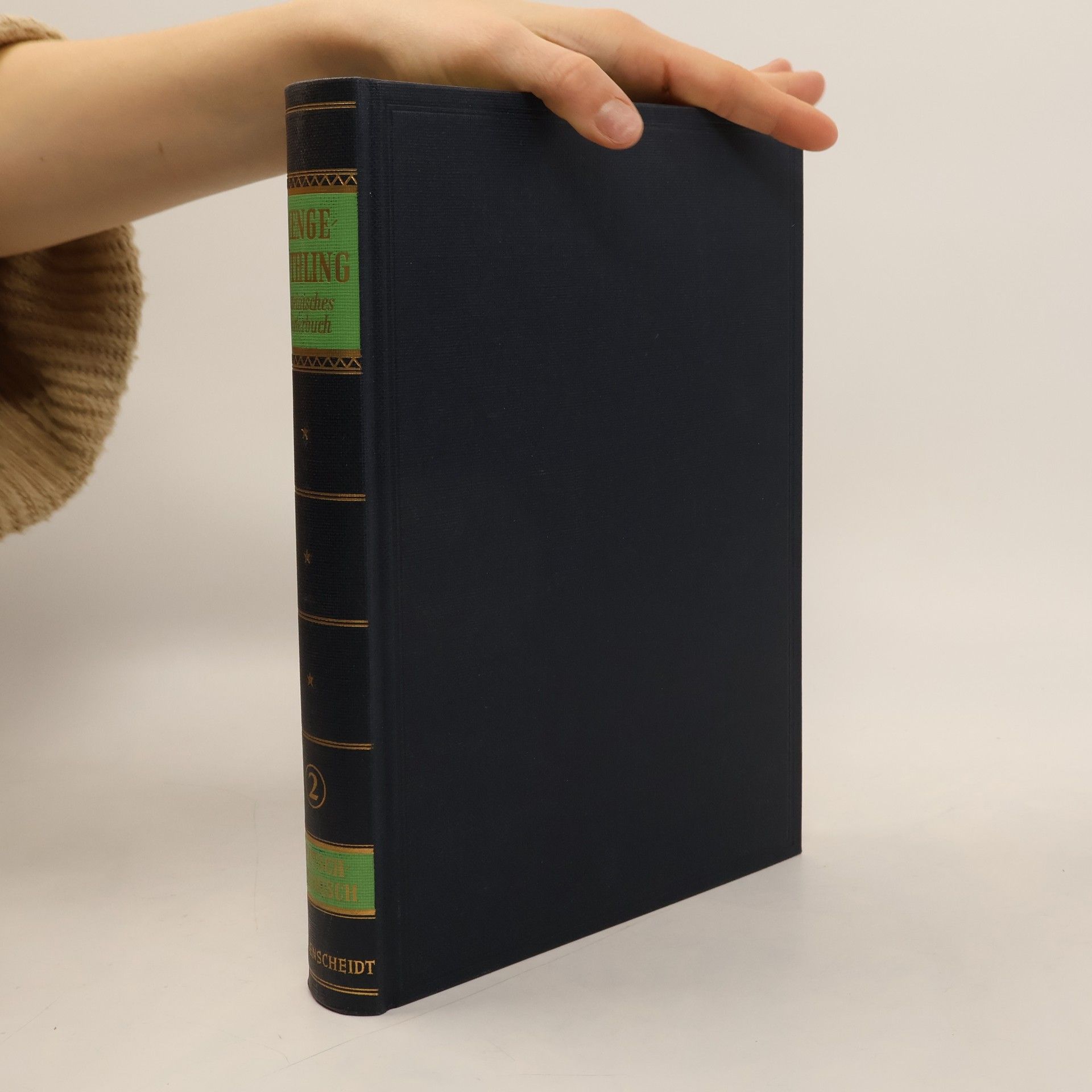 Otto Güthling Menge - Güthling. Deutsch - Lateinisch. Zweiter Teil