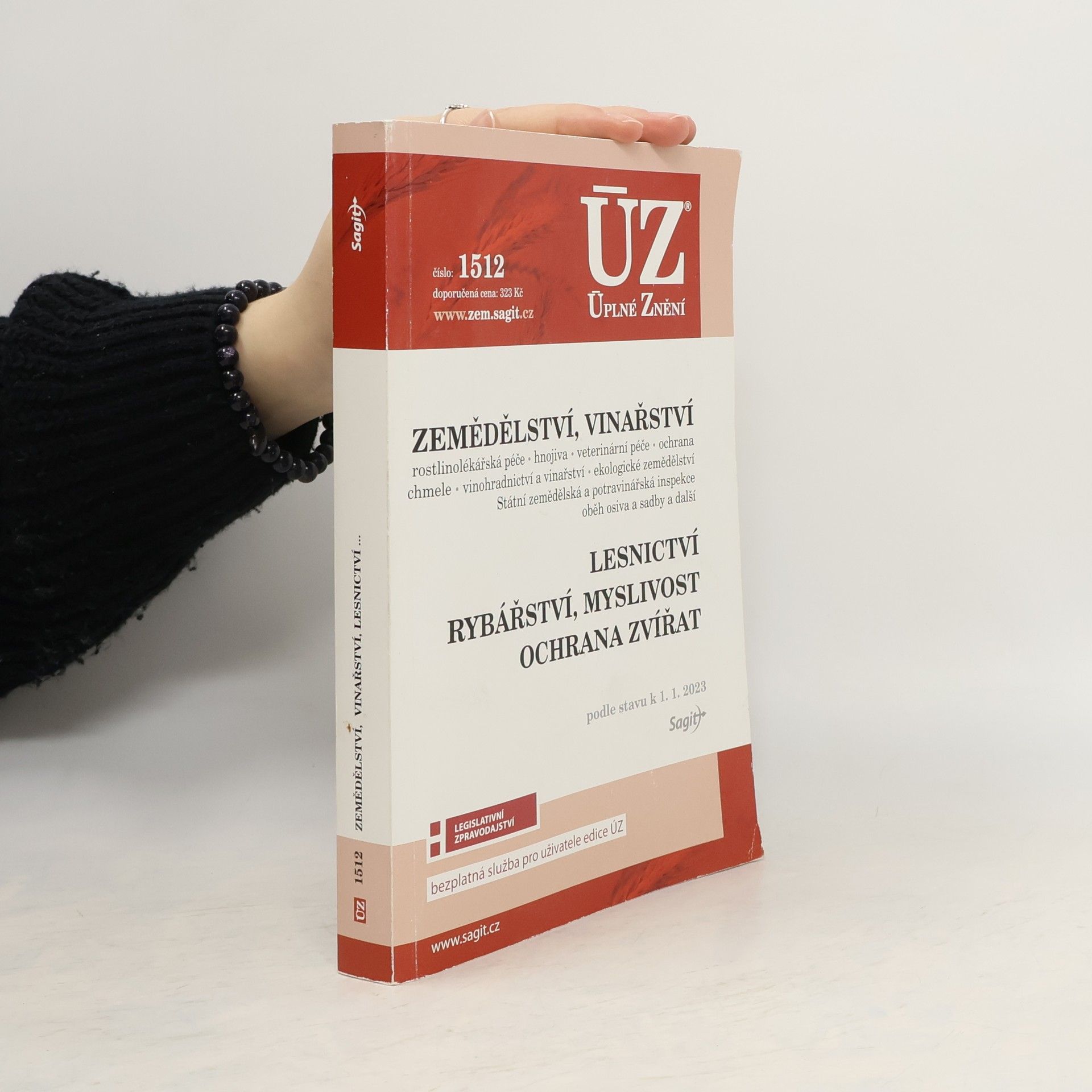 Auteurscollectief ÚZ 1512: Zemědělství, Vinařství, Lesnictví, Myslivost, Rybářství, Ochrana zvířat