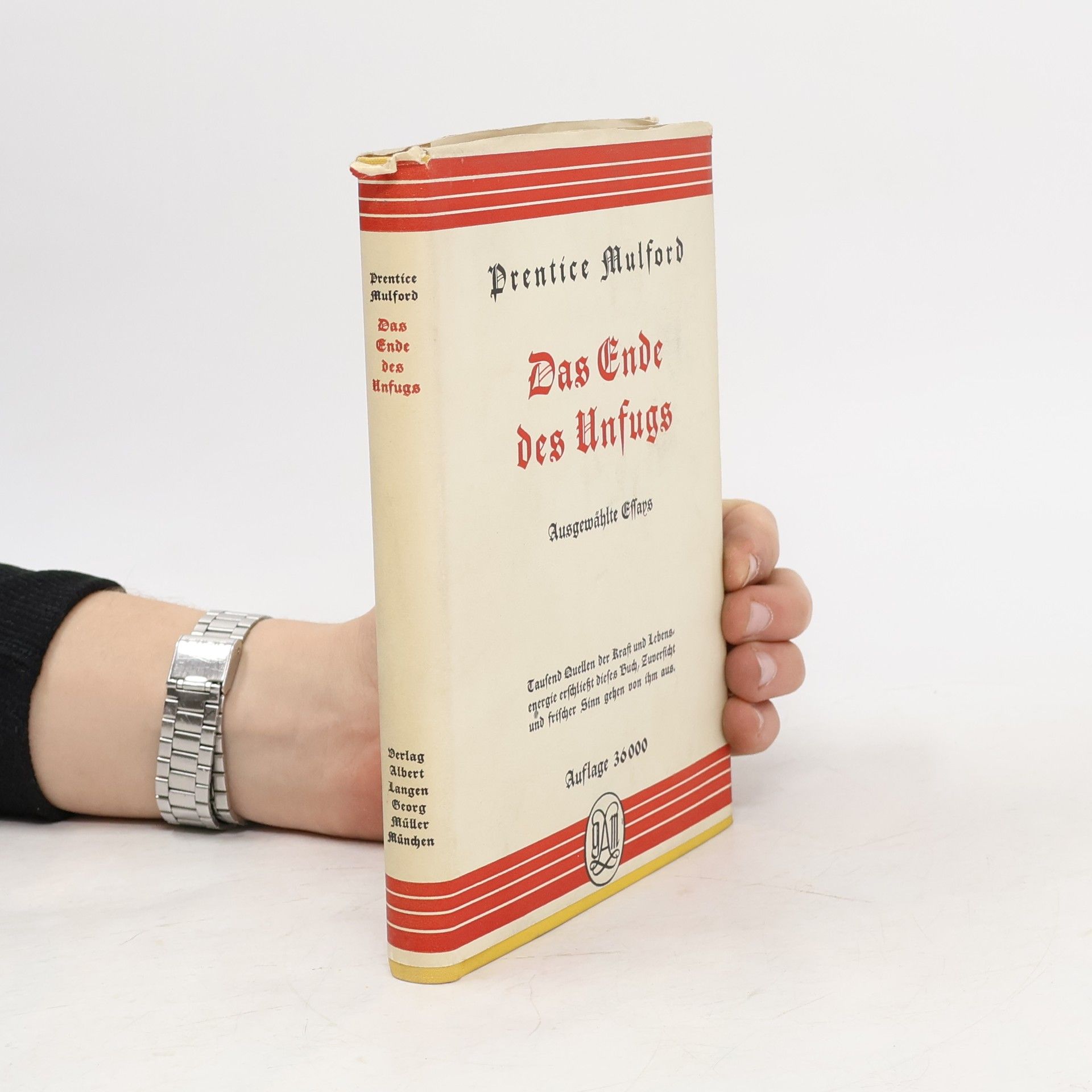 Prentice Mulford Das Ende des Unfugs