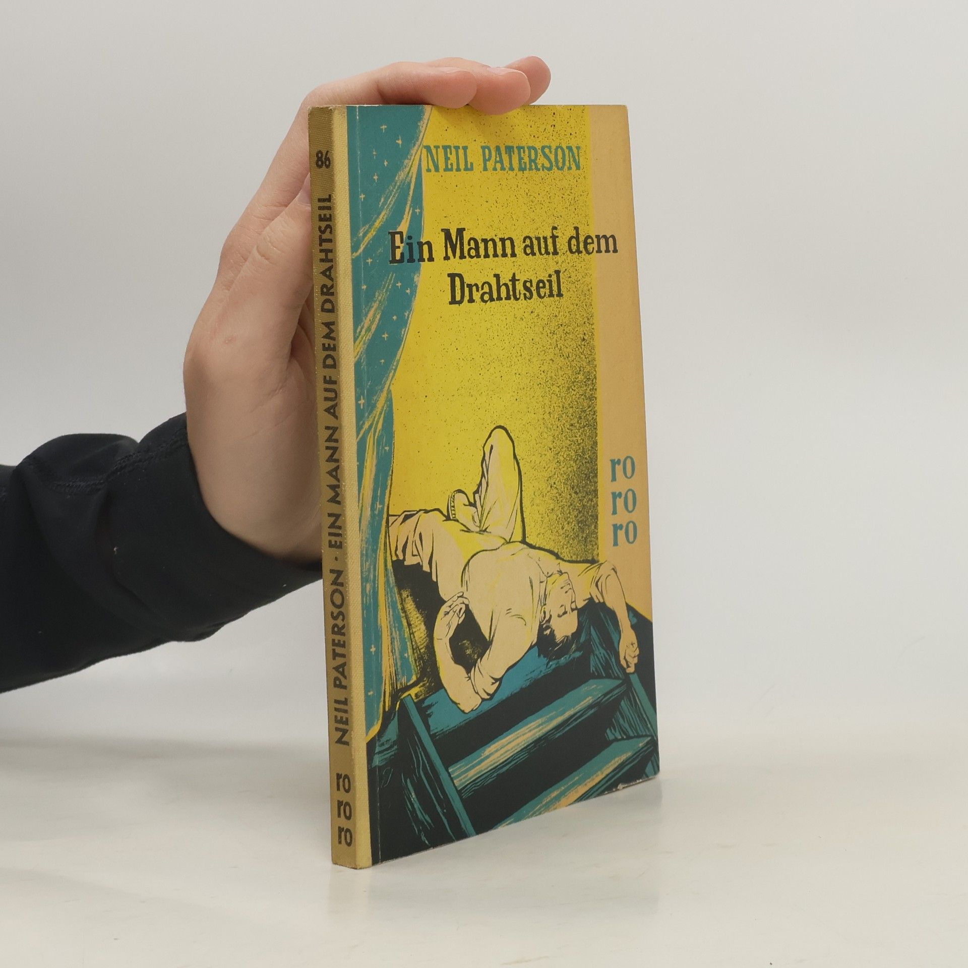 Ein Mann auf dem Drahtseil