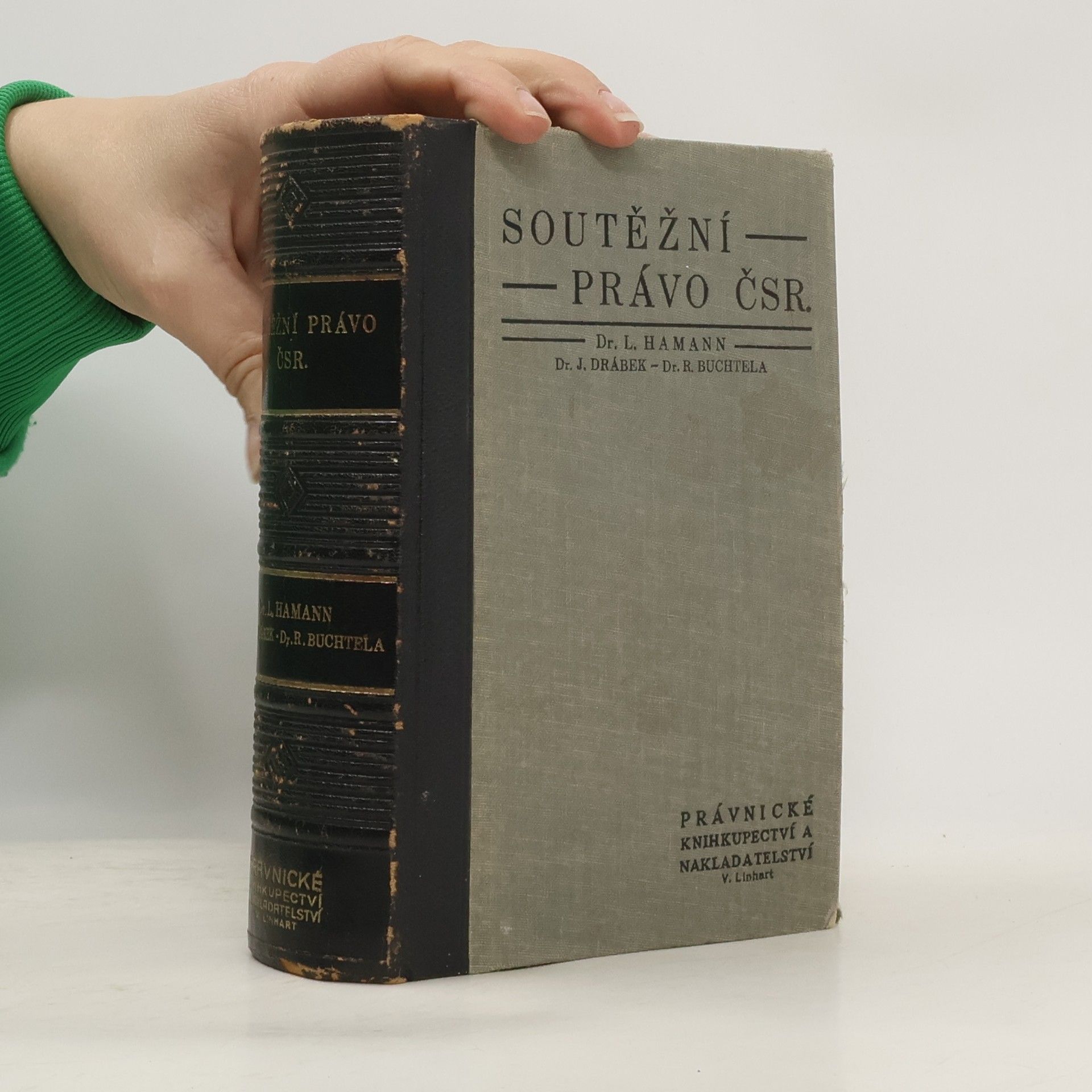 Leopold Hamann Soutěžní právo ČSR