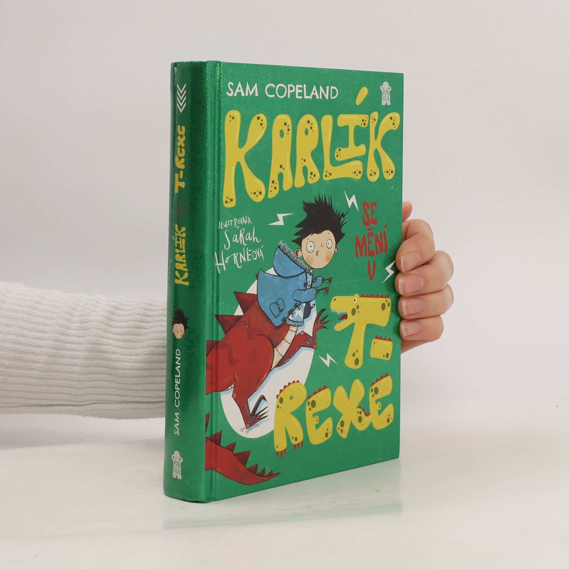 Sam Copeland Karlík se mění v T-Rexe