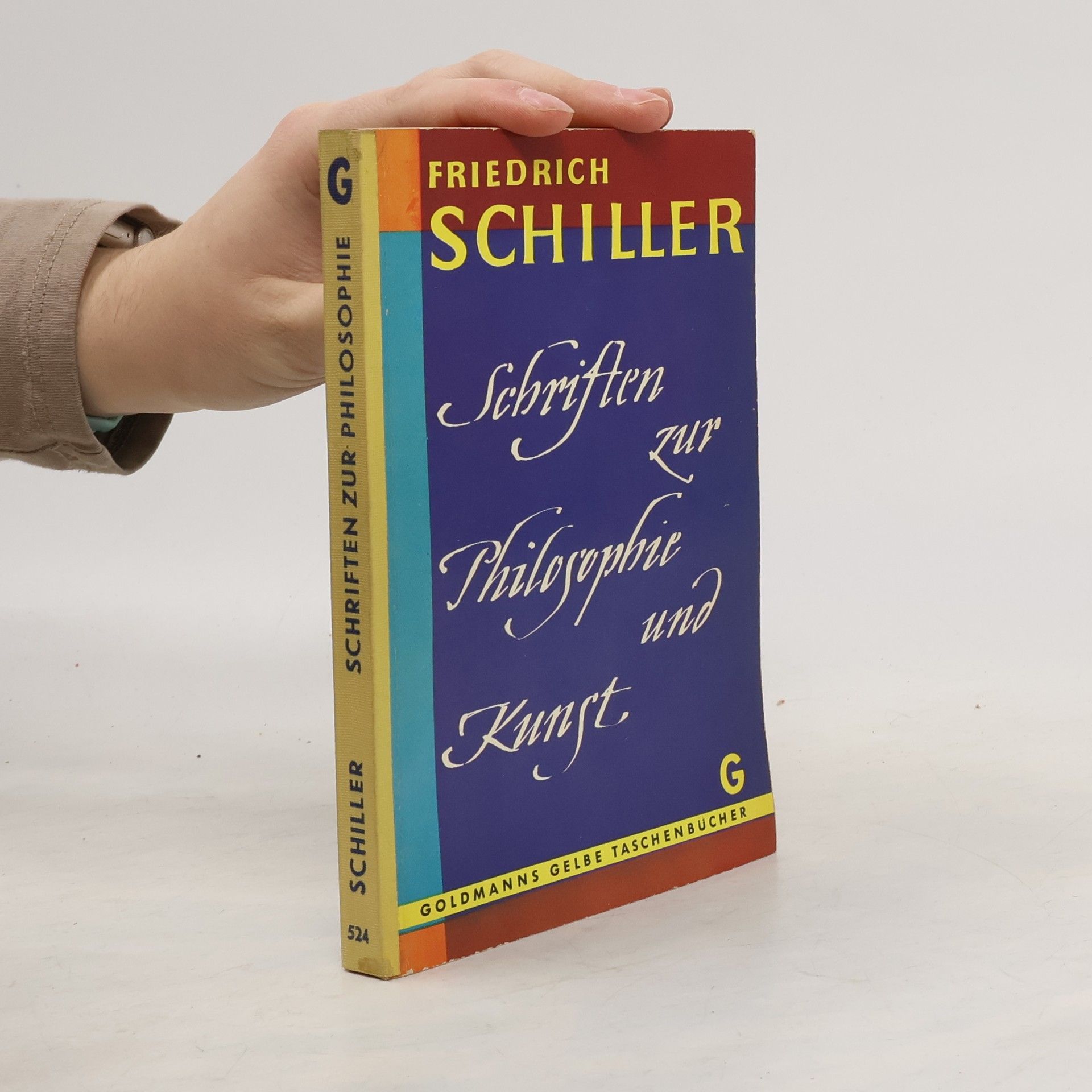Friedrich Schiller Schriften zur Philosophie und Kunst