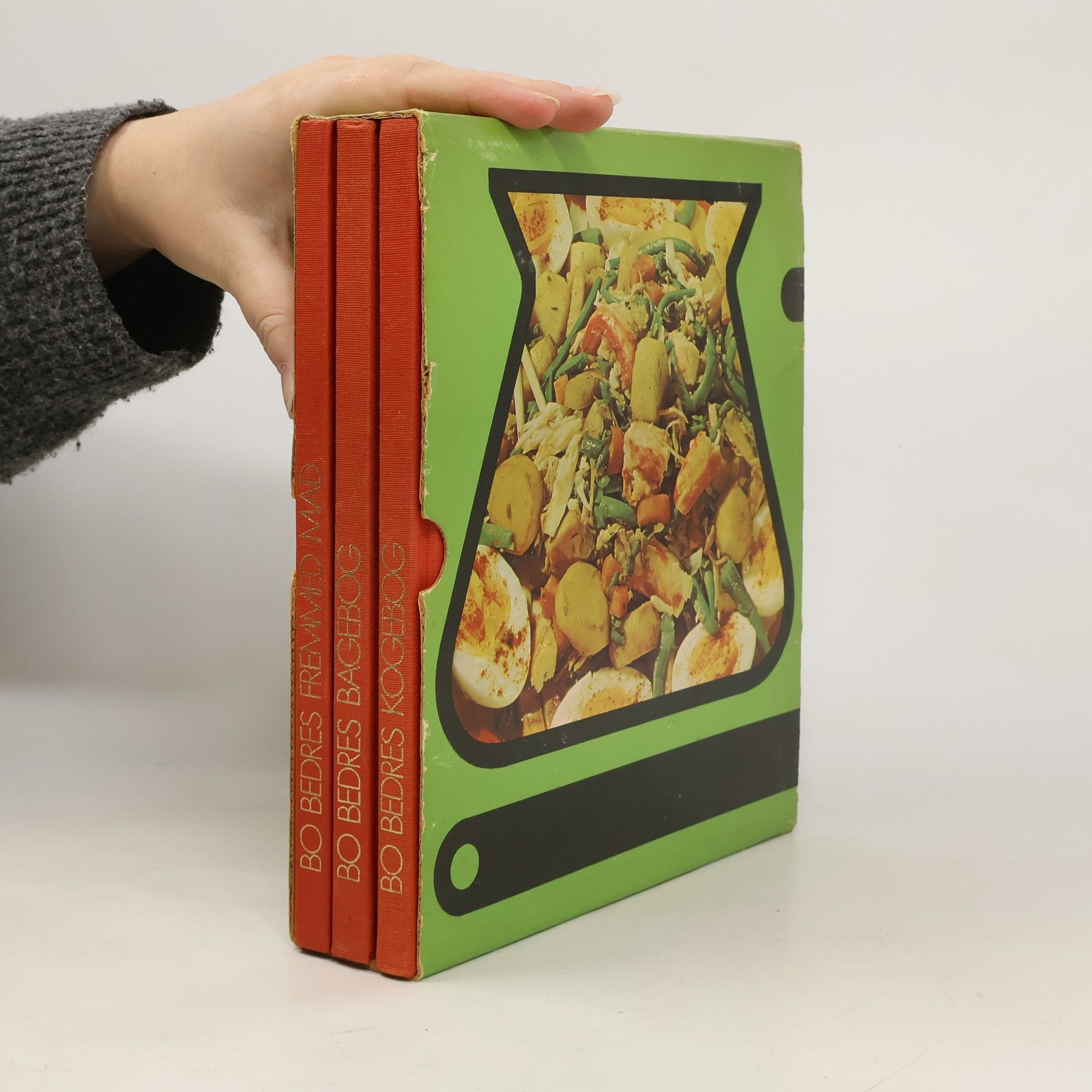 Lilian Kaufmann Bo Bedres Kogebog; Bo Bedres Fremmed Mad; Bo Bedres Bagebog