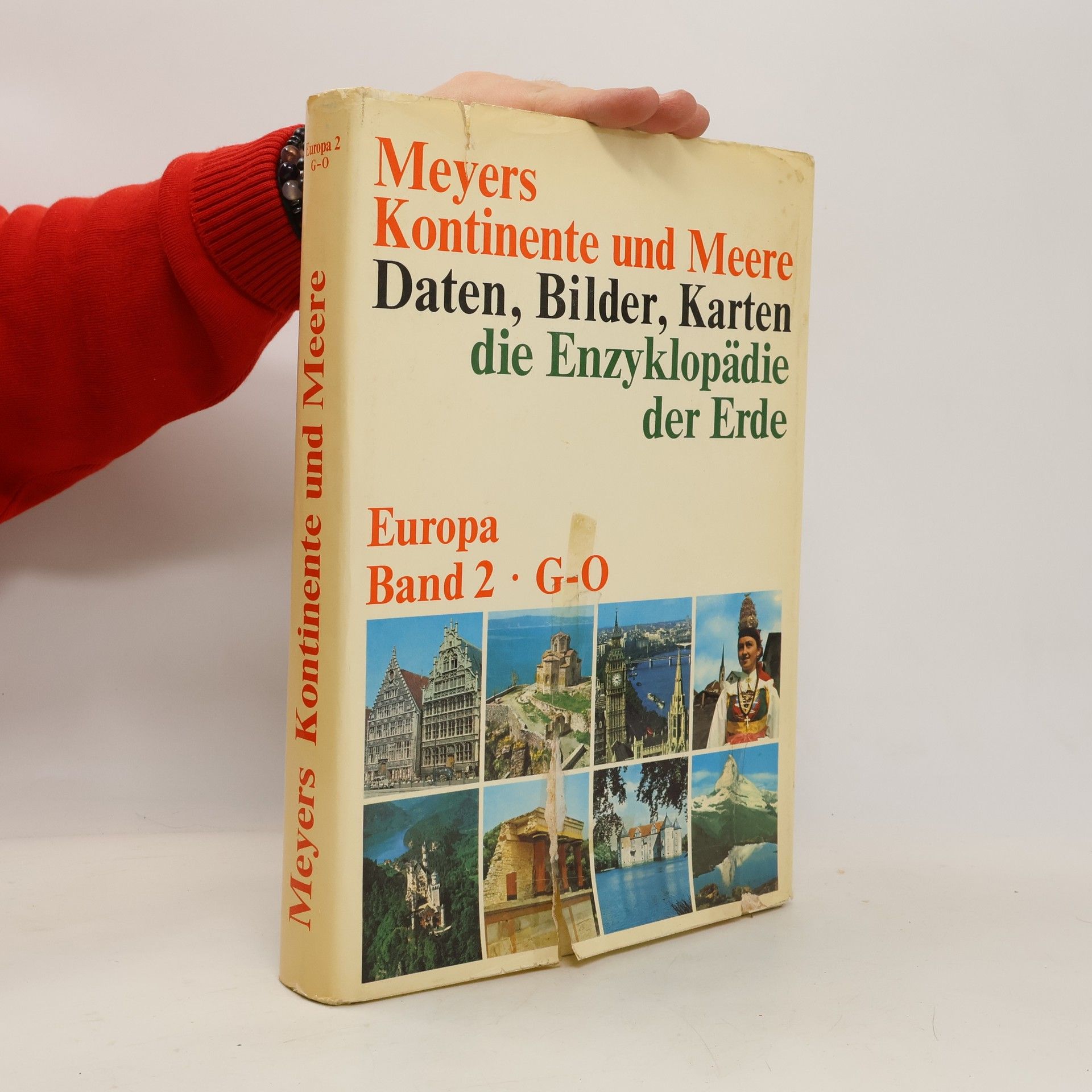 Autores varios Meyers Kontinente und Meere. Europa, Band 2