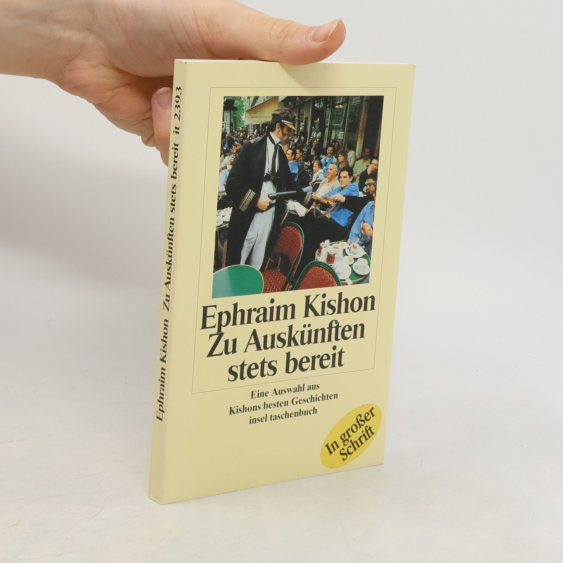 Ephraim Kishon Zu Auskünften stets bereit