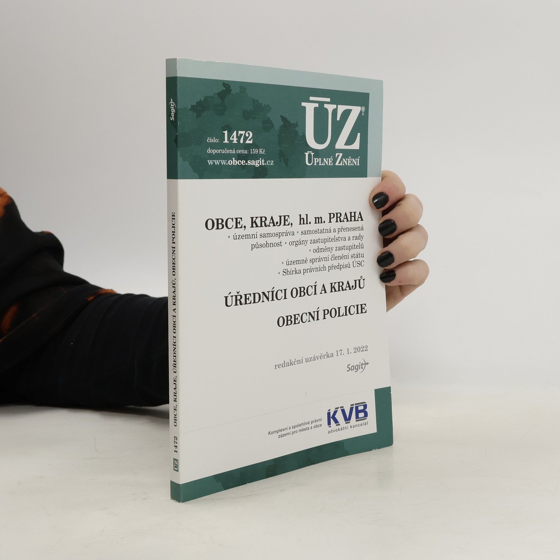 Auteurscollectief ÚZ č. 1472 - Obce, Kraje, hl. m. Praha