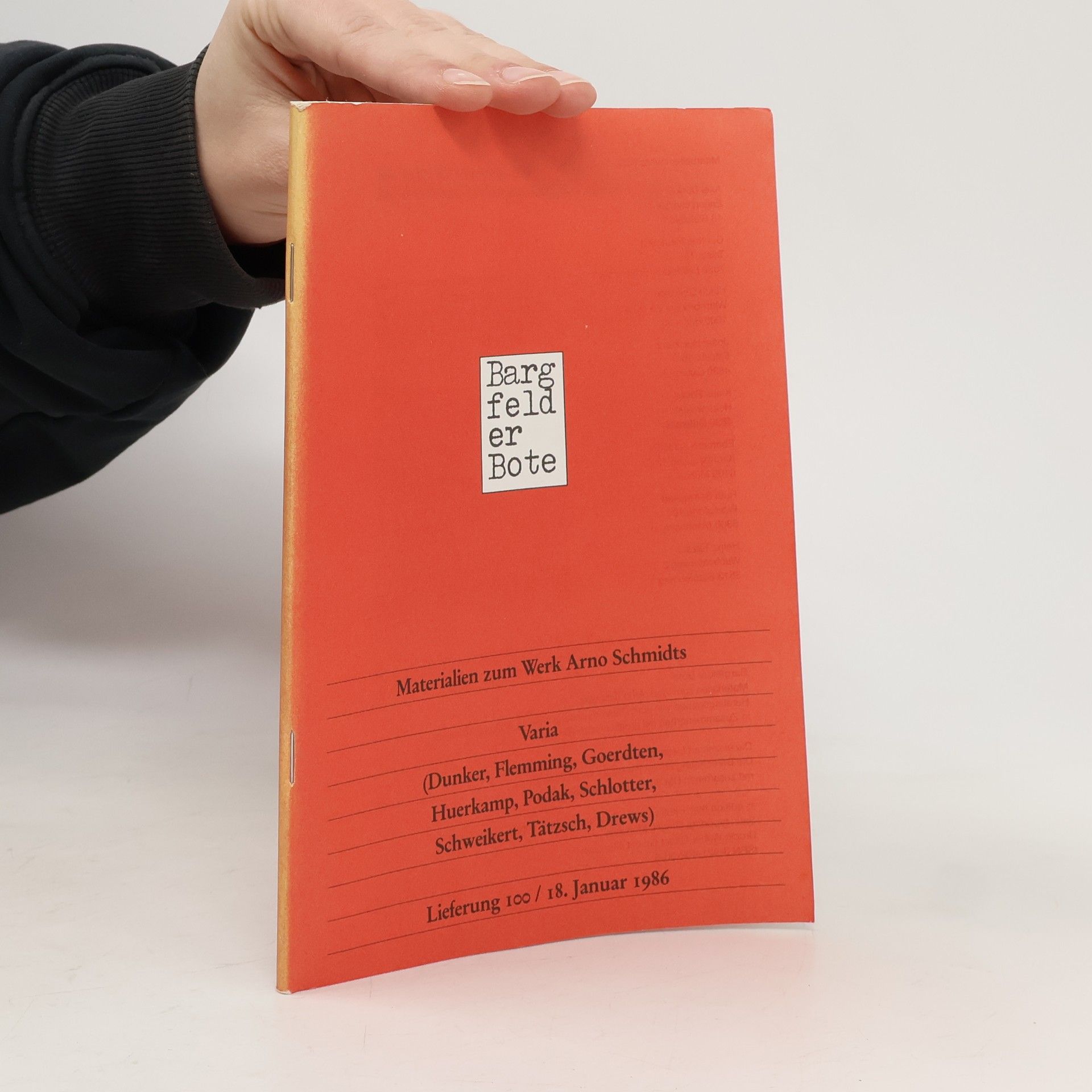 Kolektív autorov Materialen zum Wekr Arno Schmidts