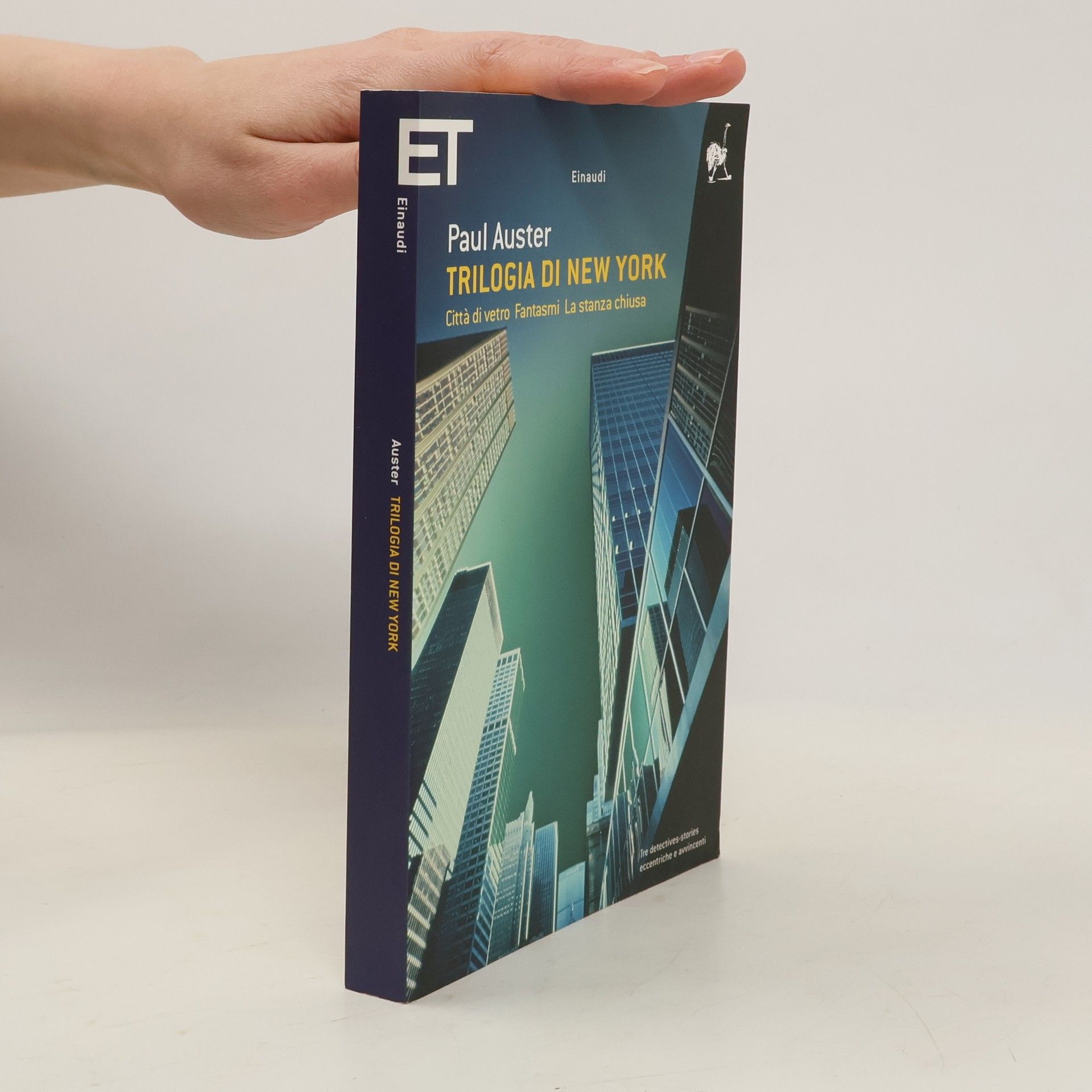 Massimo Bocchiola Trilogia di New York. Città di vetro, Fantasmi, La stanza chiusa