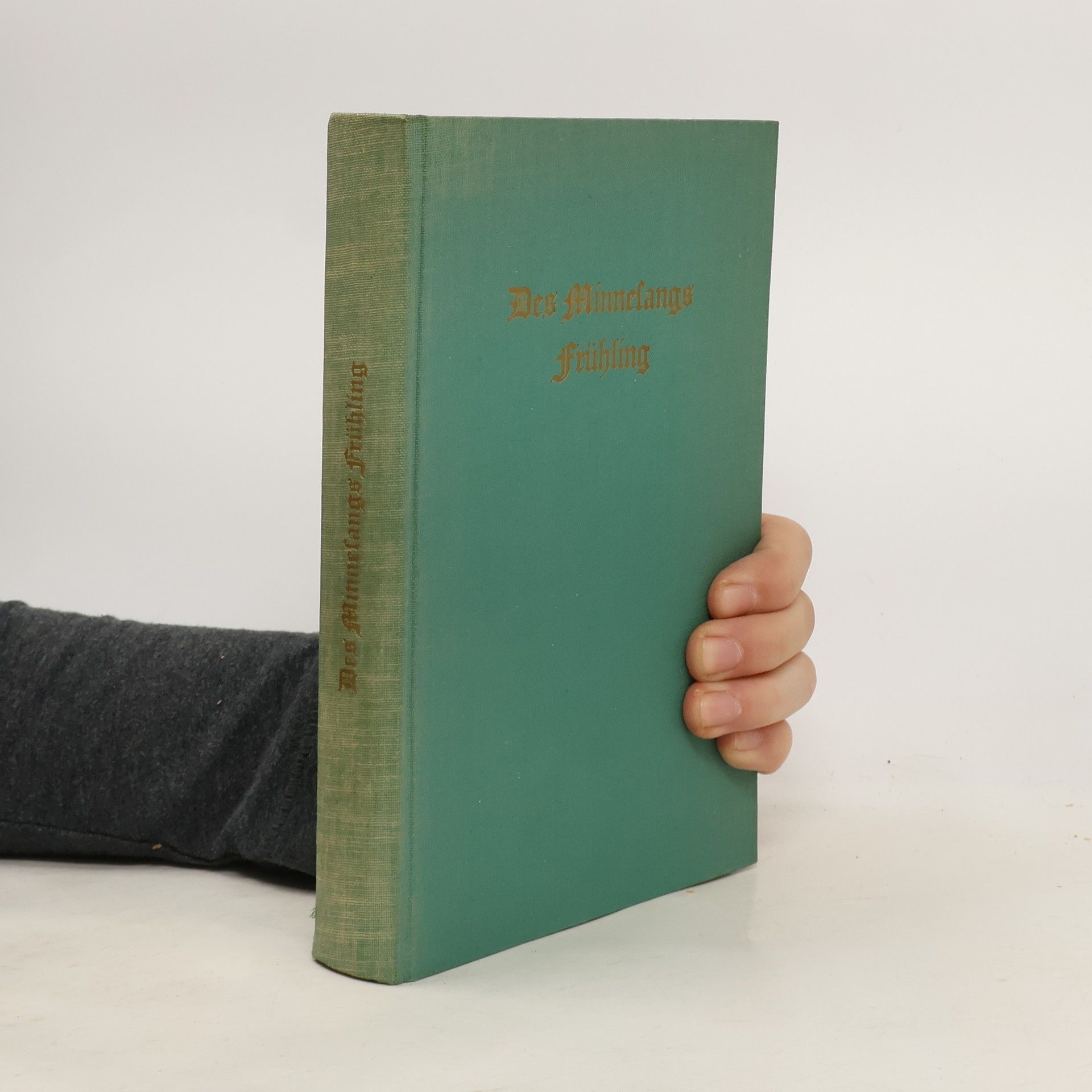 Karl Lachmann Des Minnesangs Frühling