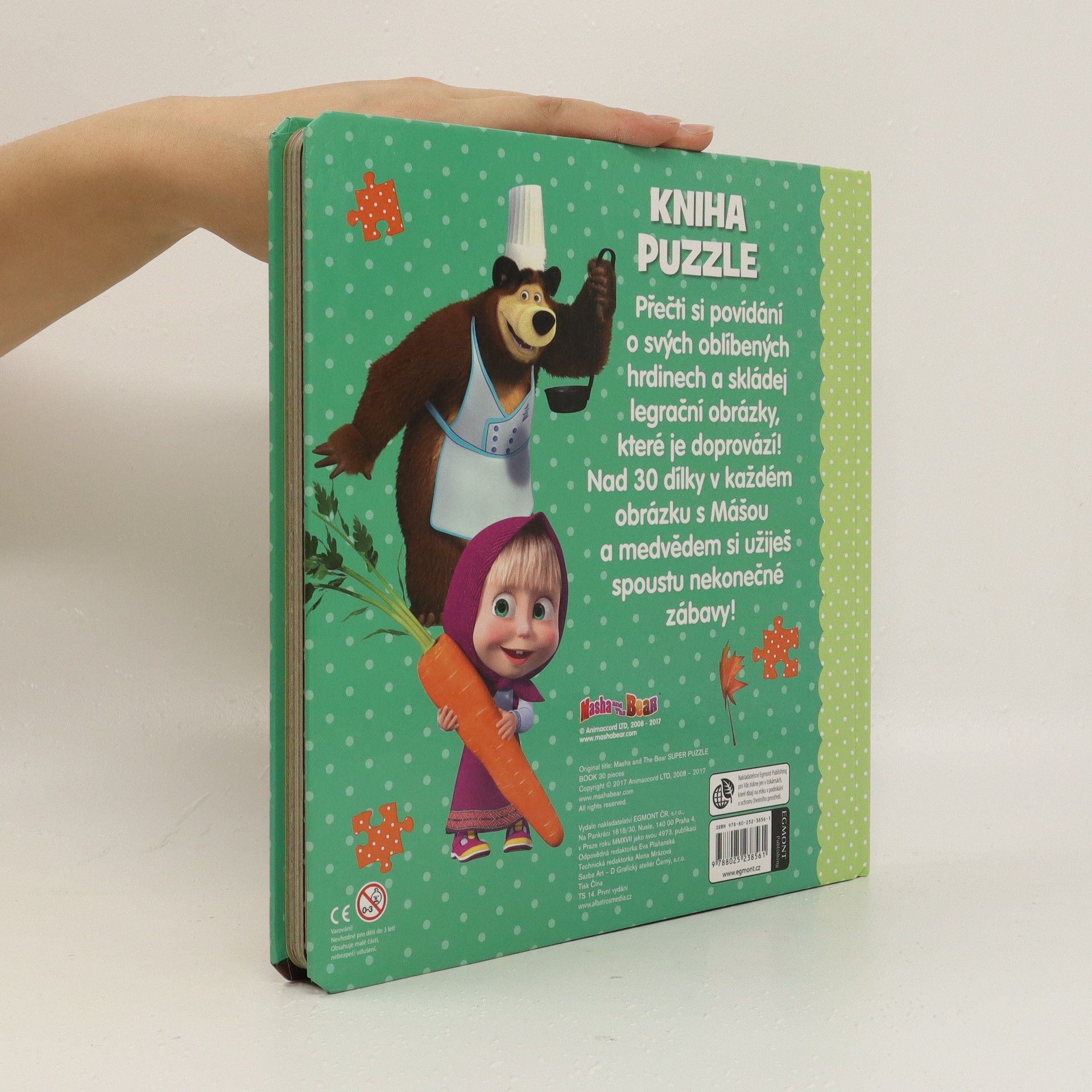 Collectif d'auteurs Máša a medvěd : kniha puzzle Kniha puzzle - Máša a medvěd