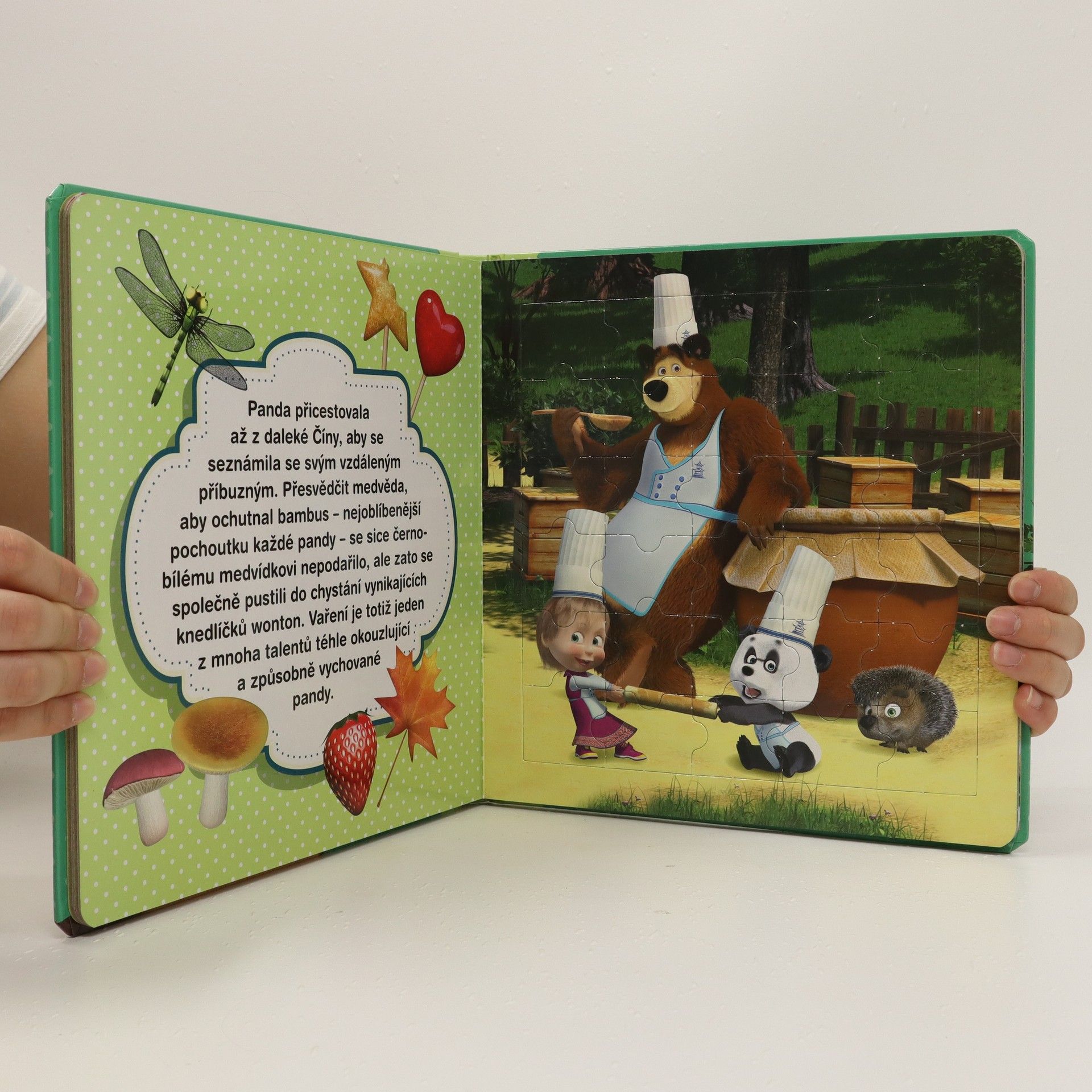 Collectif d'auteurs Máša a medvěd : kniha puzzle Kniha puzzle - Máša a medvěd
