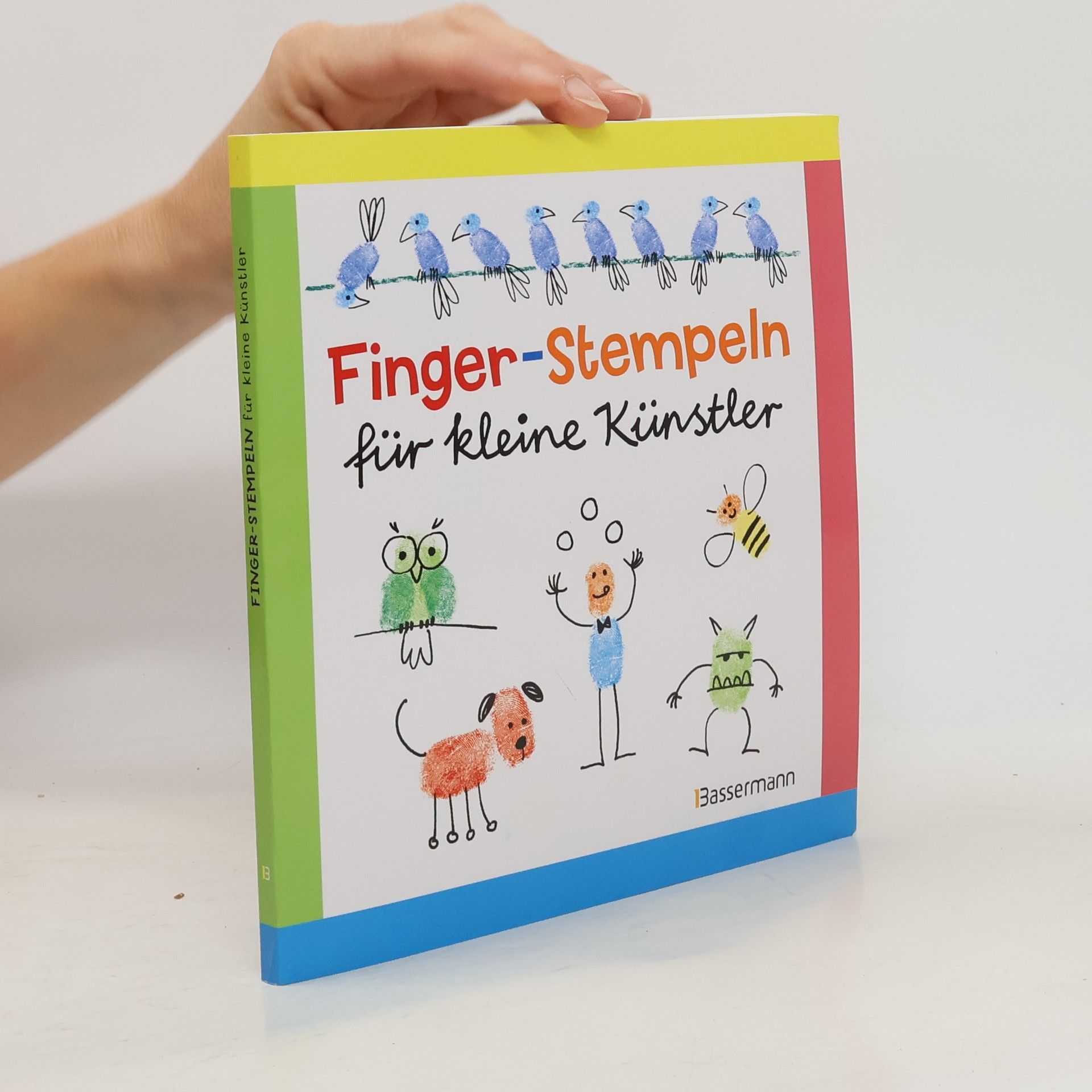 Kolektív autorov Fingerstempeln für kleine Künstler