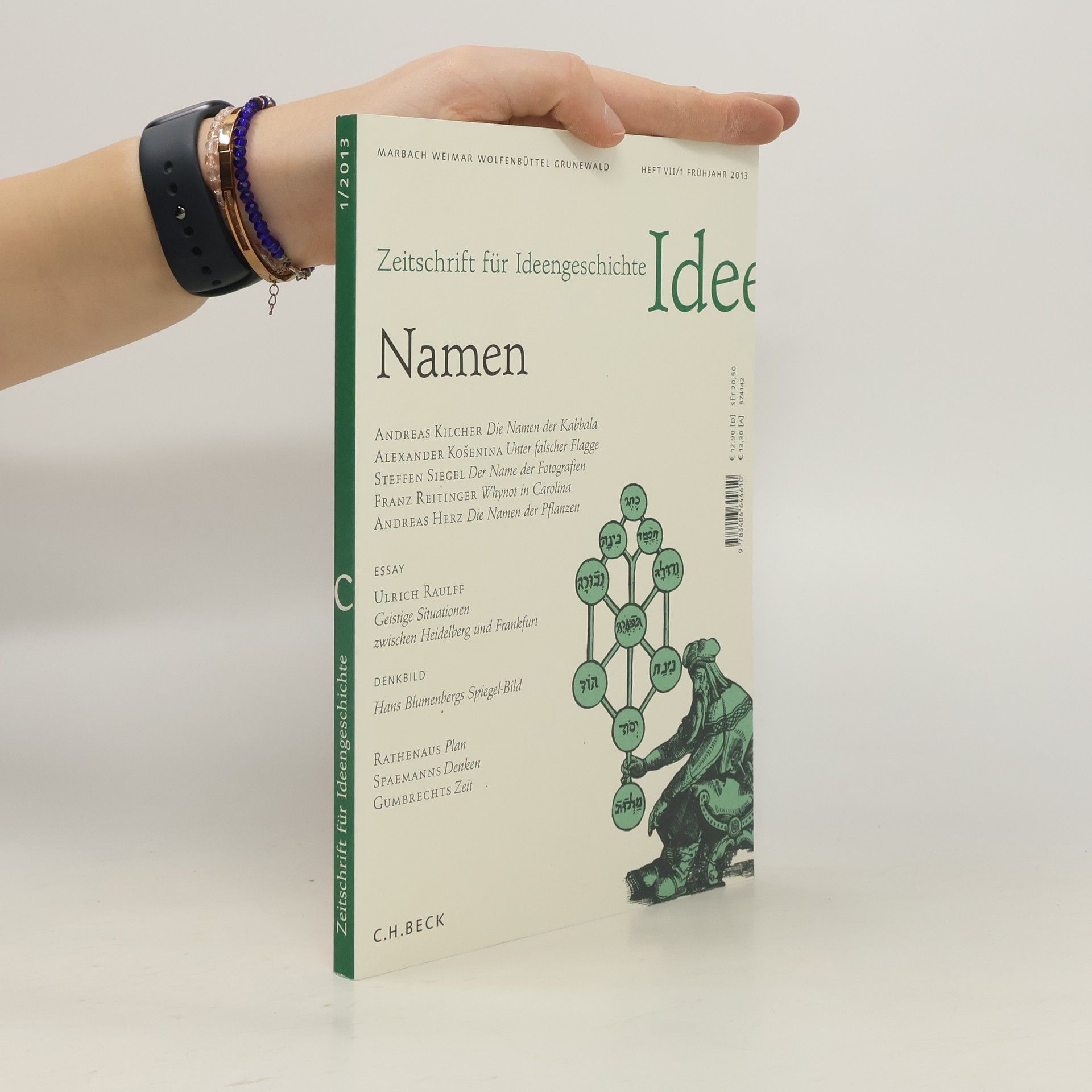 Zeitschrift für Ideengeschichte - Heft VII/1 Frühjahr 2013: Namen