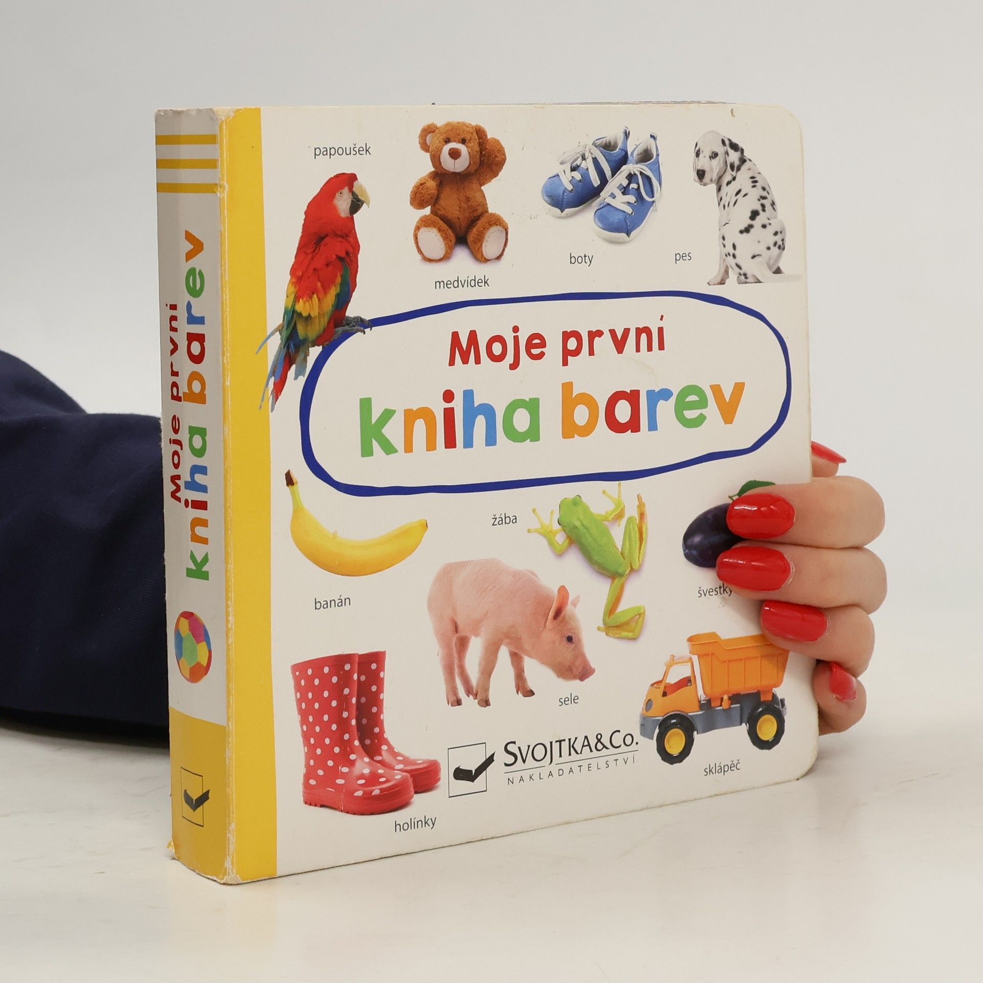 Auteurscollectief Moje první kniha barev