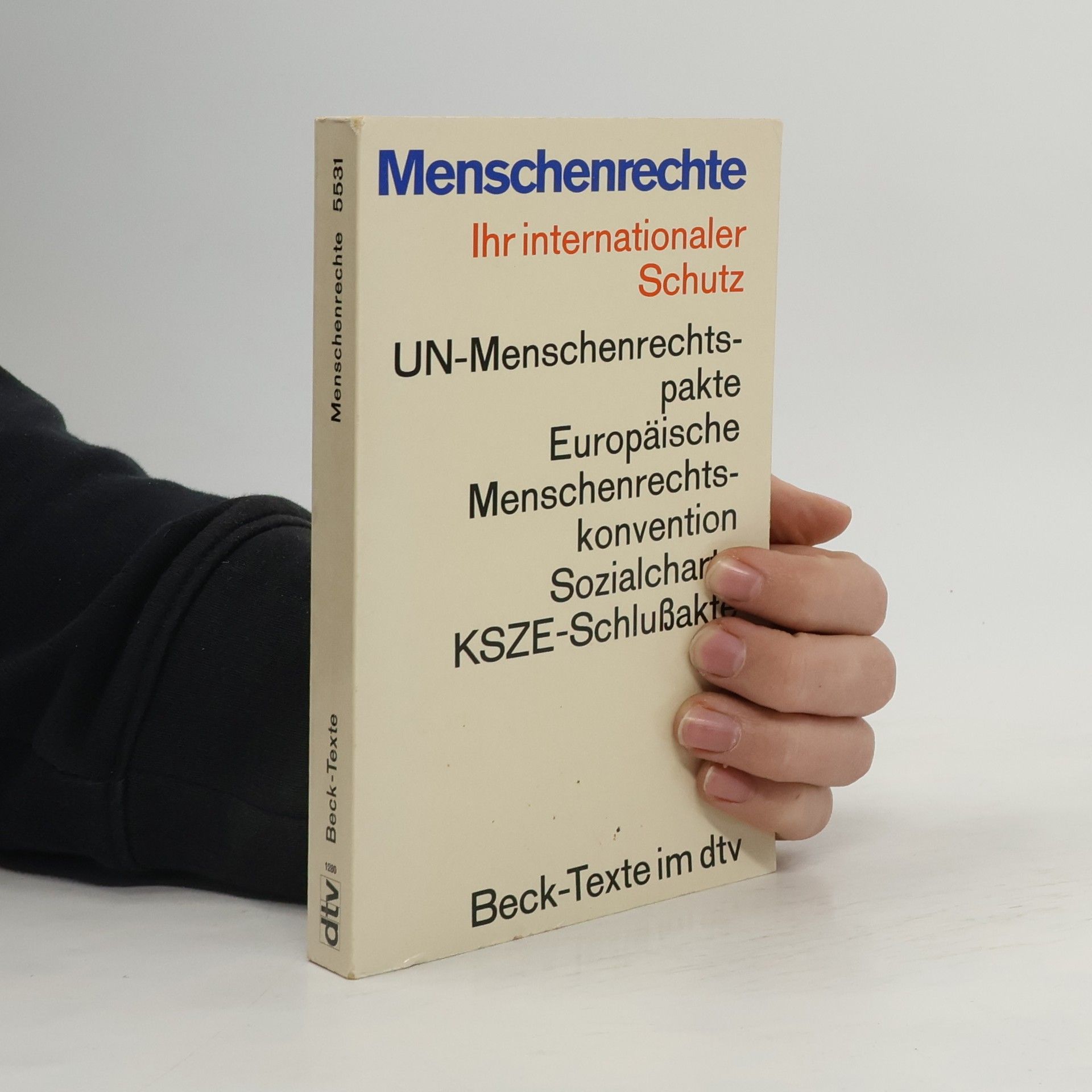 Kolektív autorov Menschenrechte. Ihr internationaler Schutz. Beck-Texte
