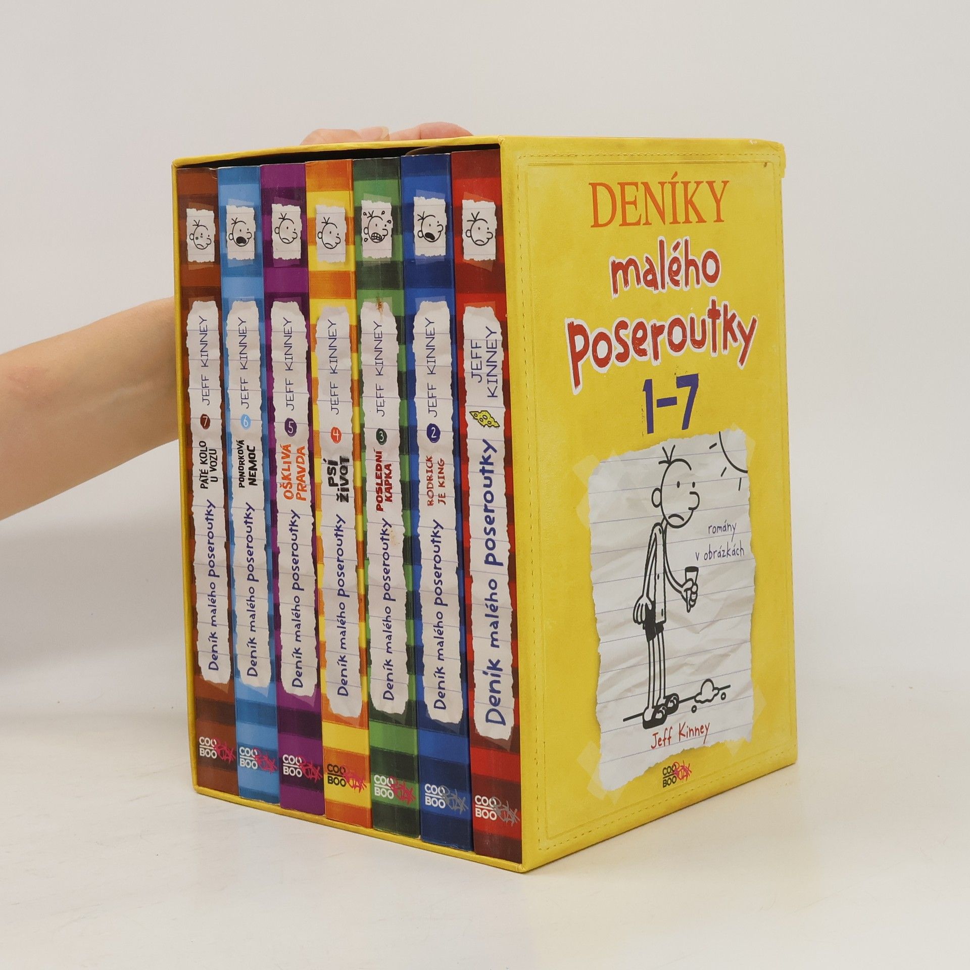 Veronika Volhejnová Deník malého poseroutky 1-7 (box)