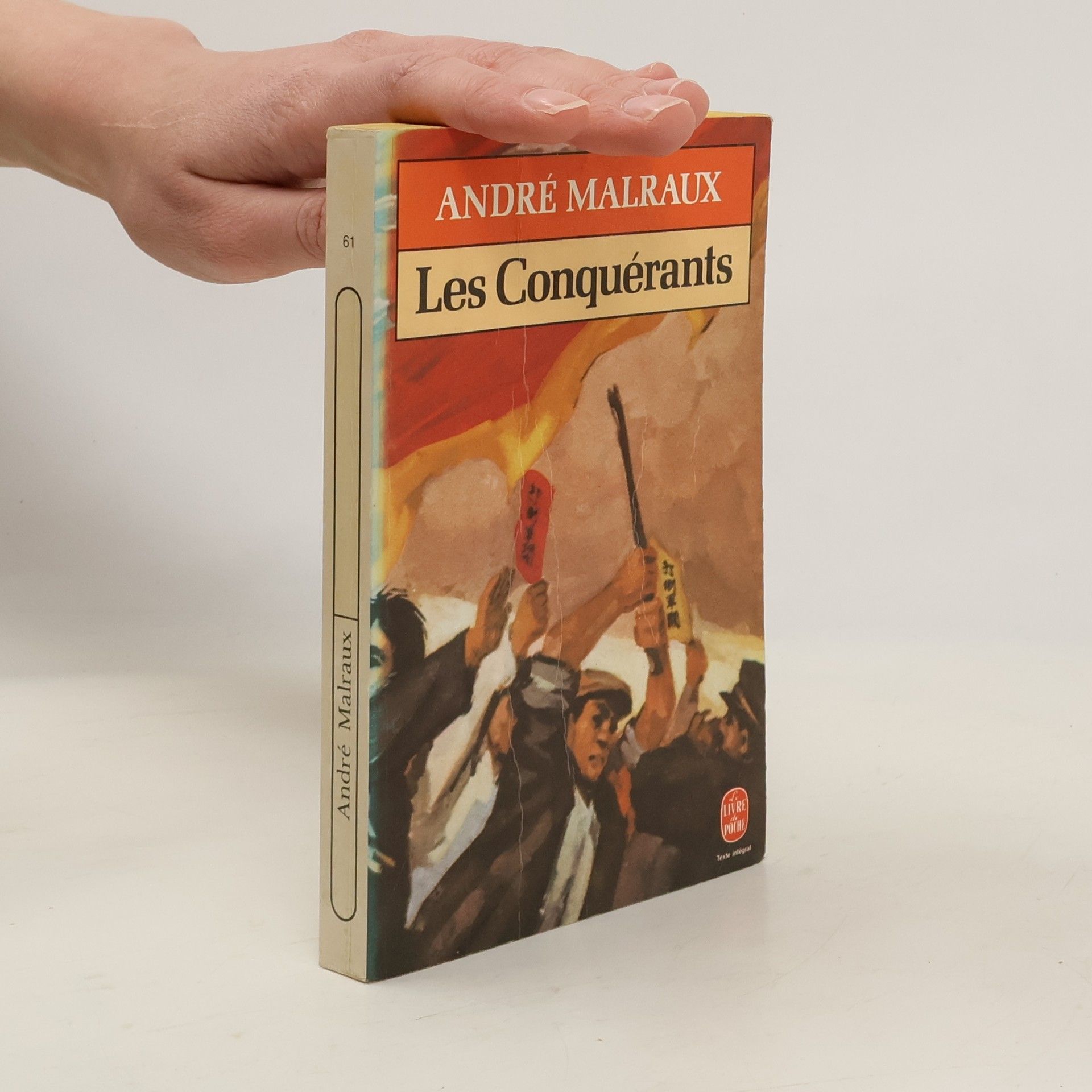 André Malraux Les conquerants. Die Eroberer, französische Ausgabe. Preface, commentaires et notes de Michel Autrand