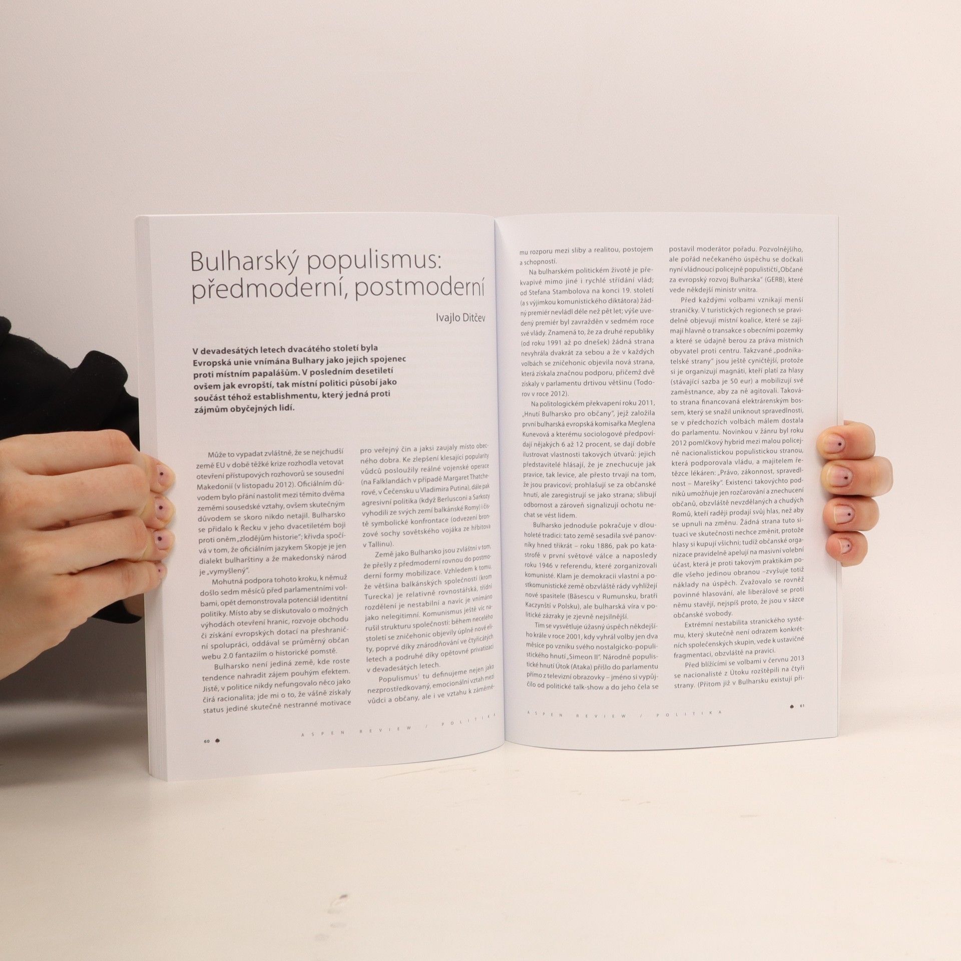 Kolektiv autorů Aspen Review: Central Europe. Renacionalizace.
