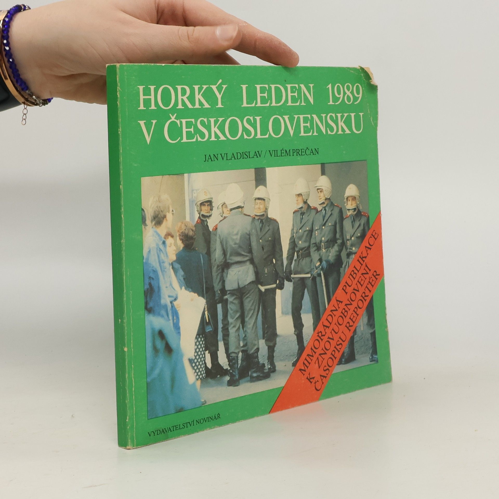 Ján Vladislav Horký leden 1989 v Československu