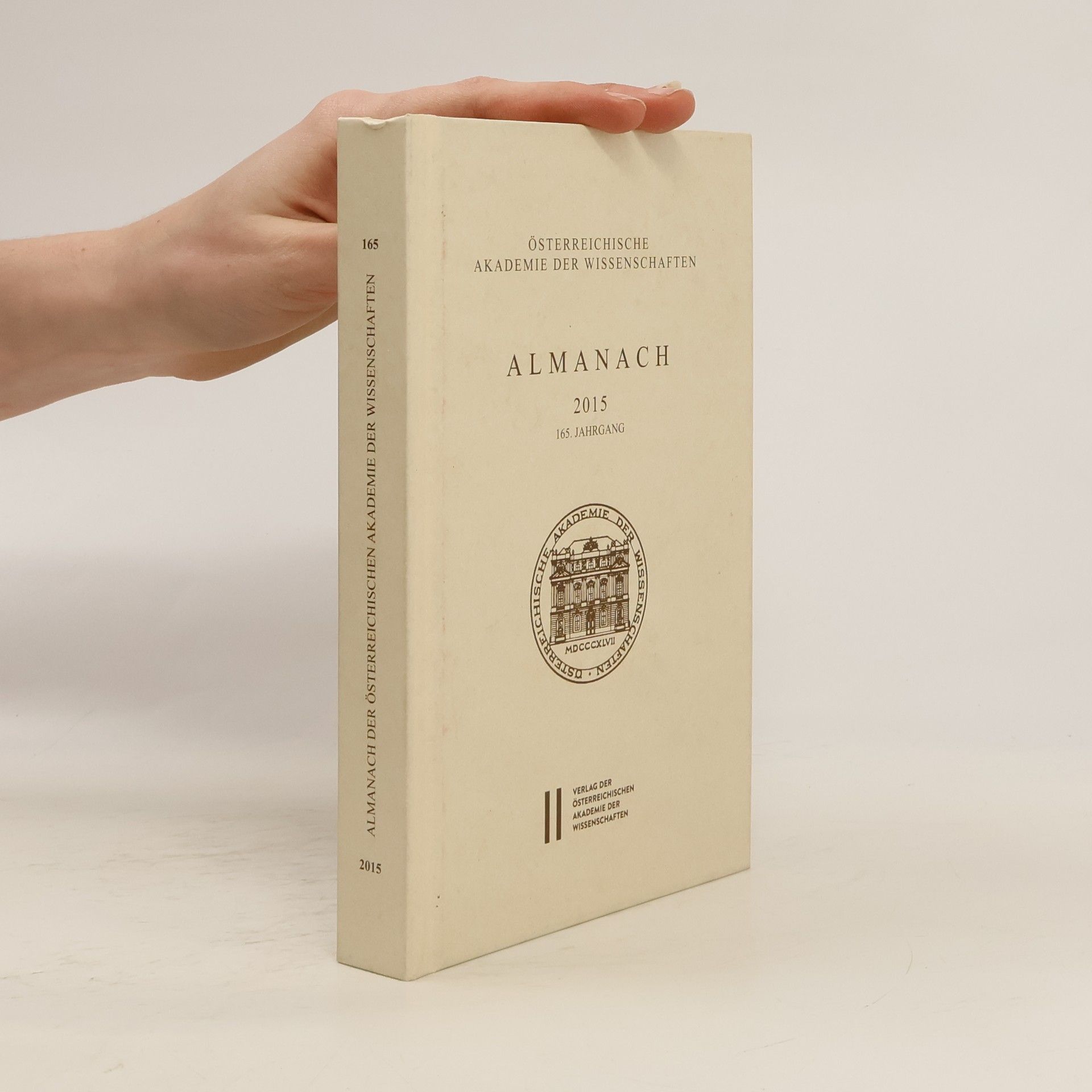 Österreichische Akademie der Wissenschaften Österreichische Akademie der Wissenschaften - 165: Almanach
