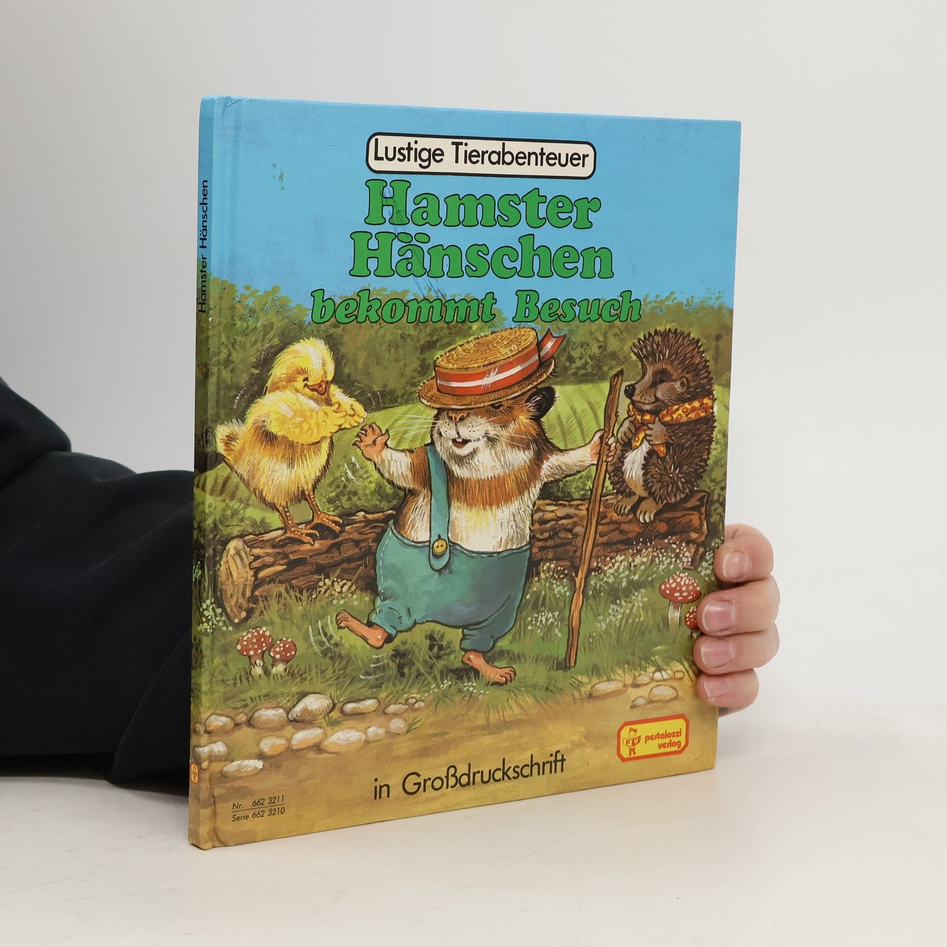 Hamster Hänschen bekommt Besuch - in Großdruckschrift