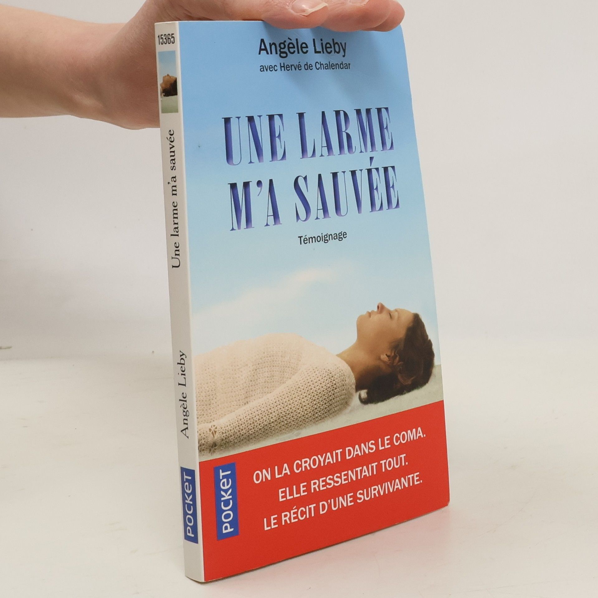 Angèle Lieby Une larme m'a sauvée