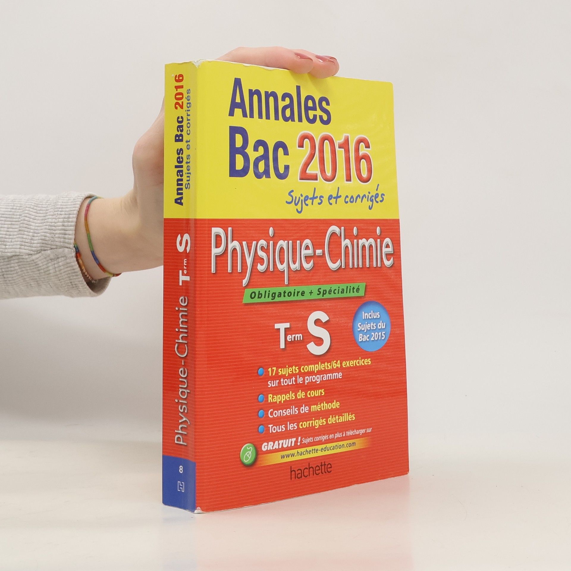 Frédérique de La Baume-Elfassi Physique-Chimie Obligatoire + Spécialité Term S