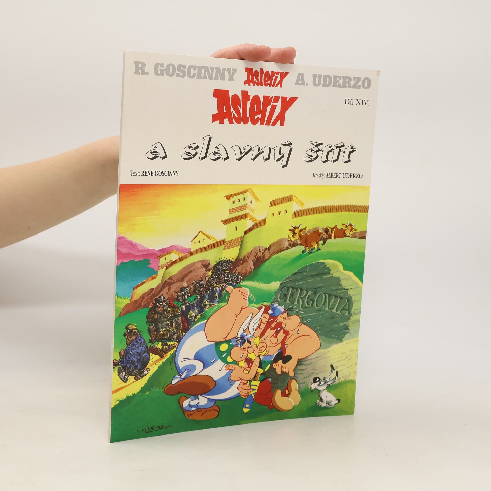 René Goscinny Asterix a slavný štít