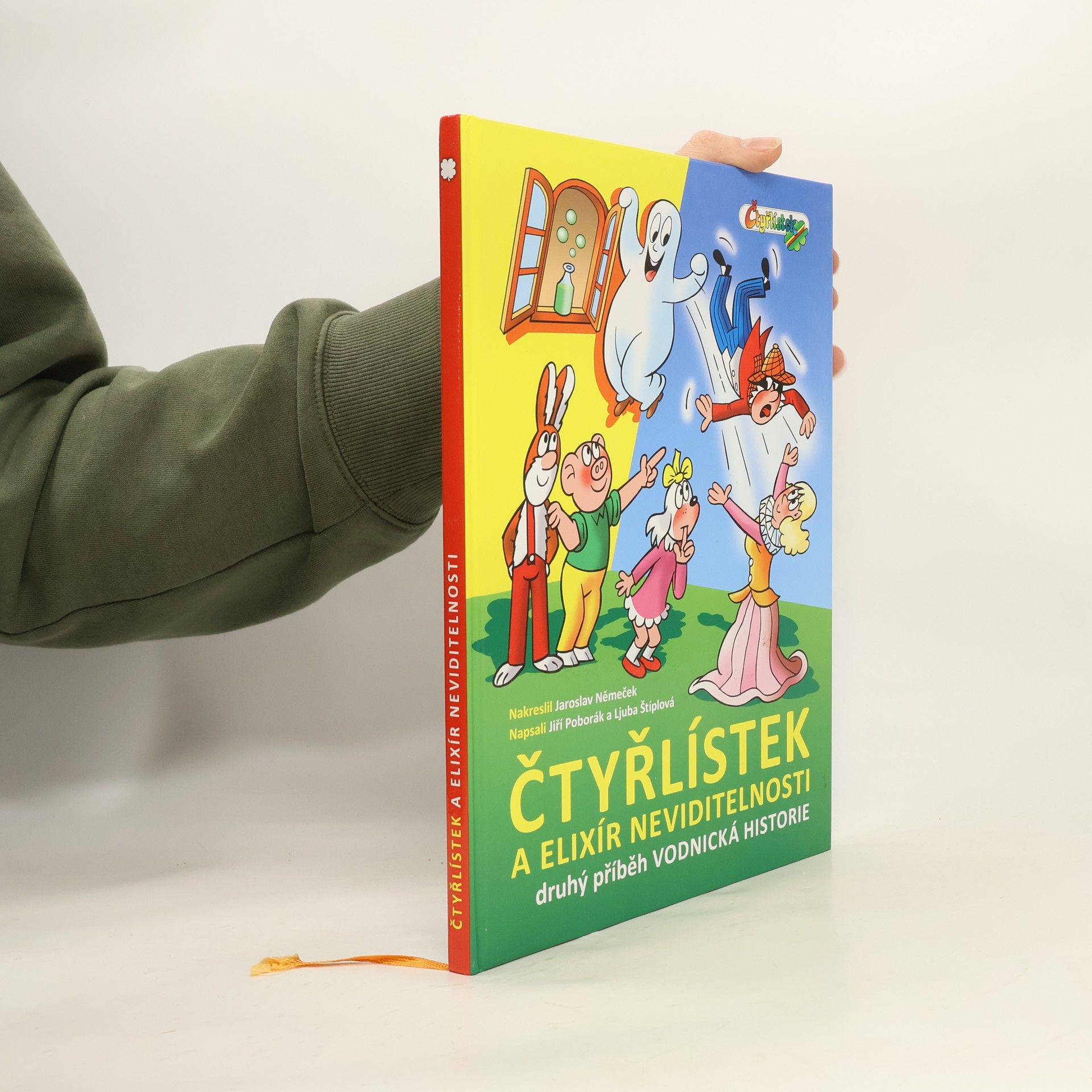 Jaroslav Němeček Čtyřlístek a elixír neviditelnosti