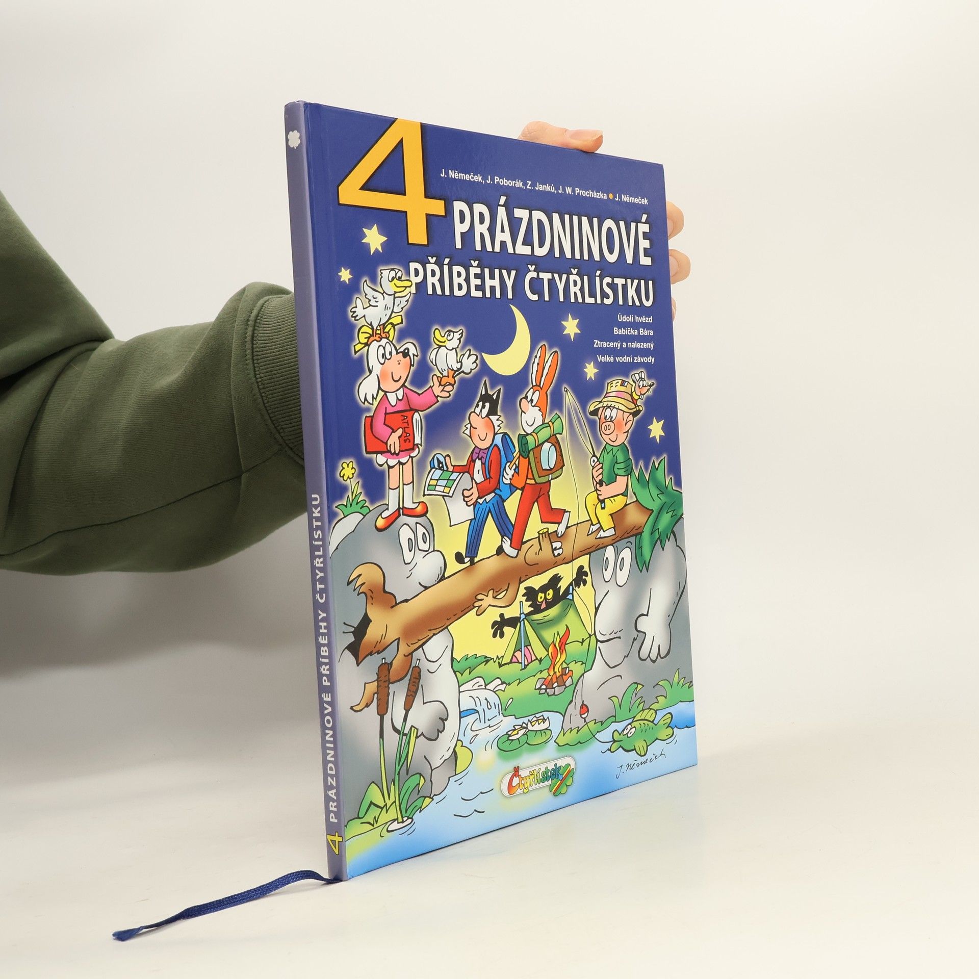 Jaroslav Němeček 4 prázdninové příběhy Čtyřlístku