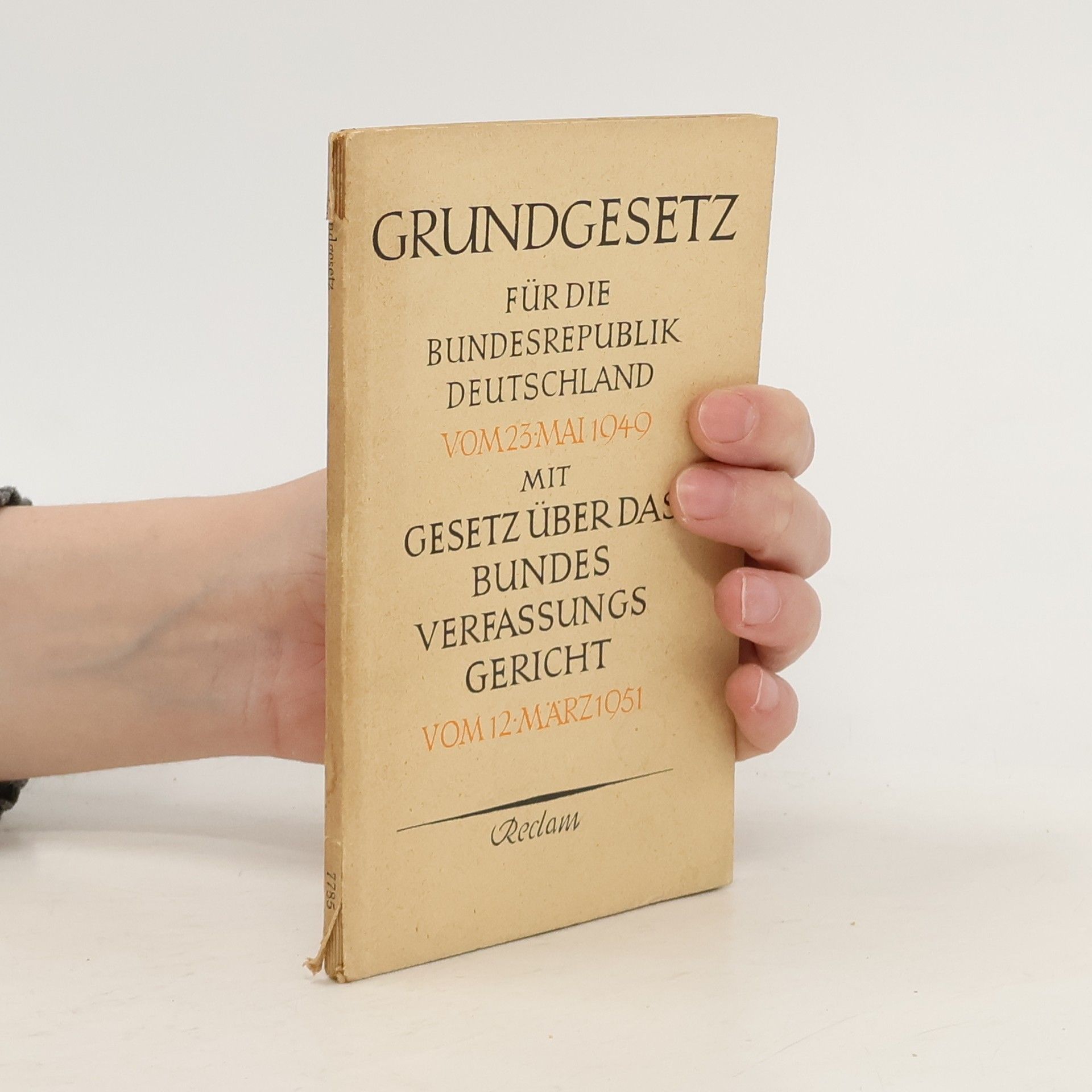 Collectif d'auteurs Grundgesetz für die Bundesrepublik Deutschland vom 23 Mai 1949