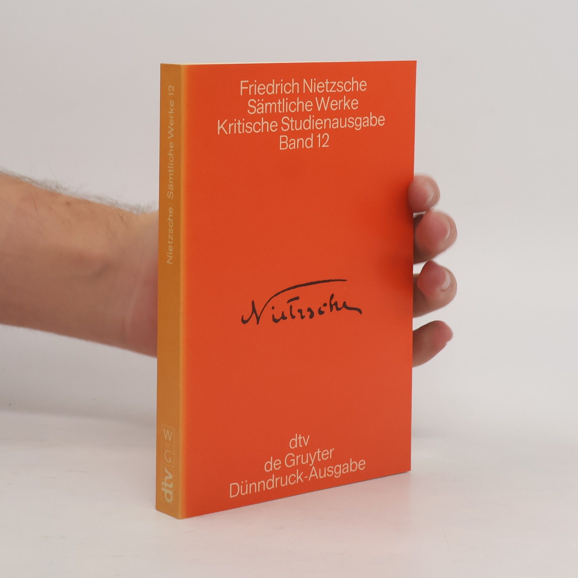 Sämtliche Werke. Band 12