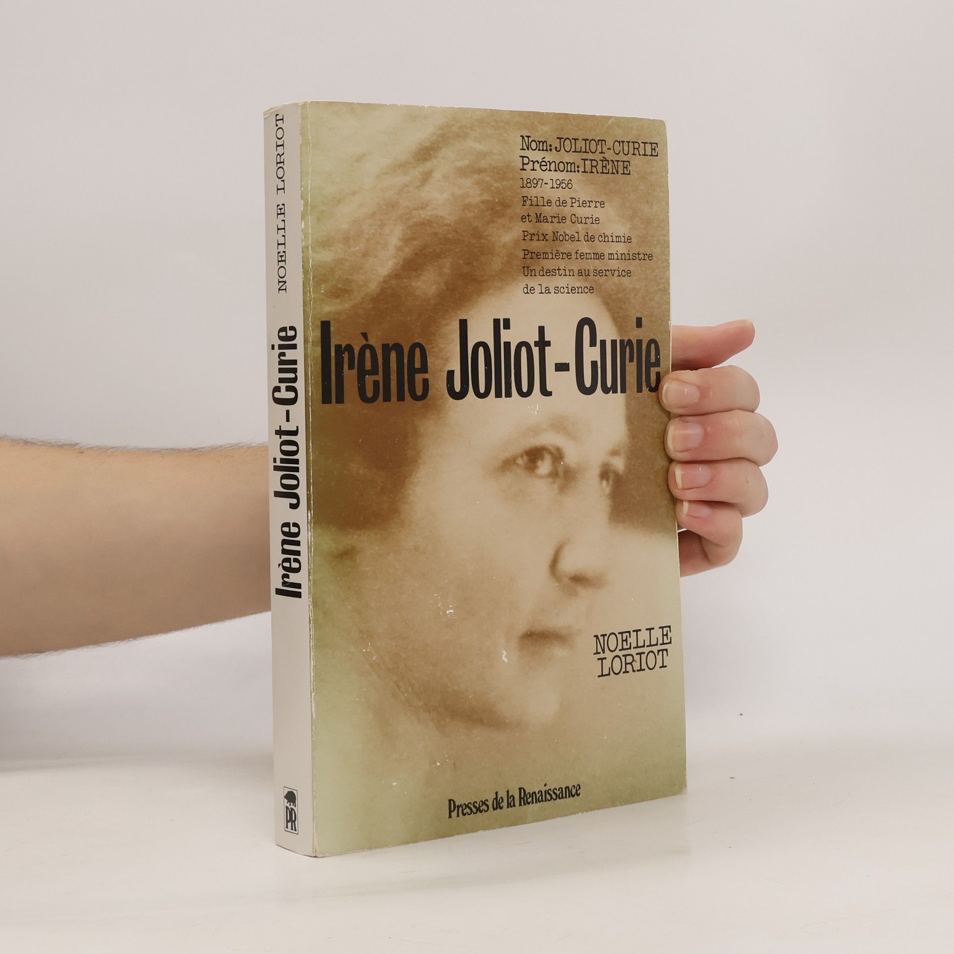 Noëlle Loriot Irène Joliot-Curie