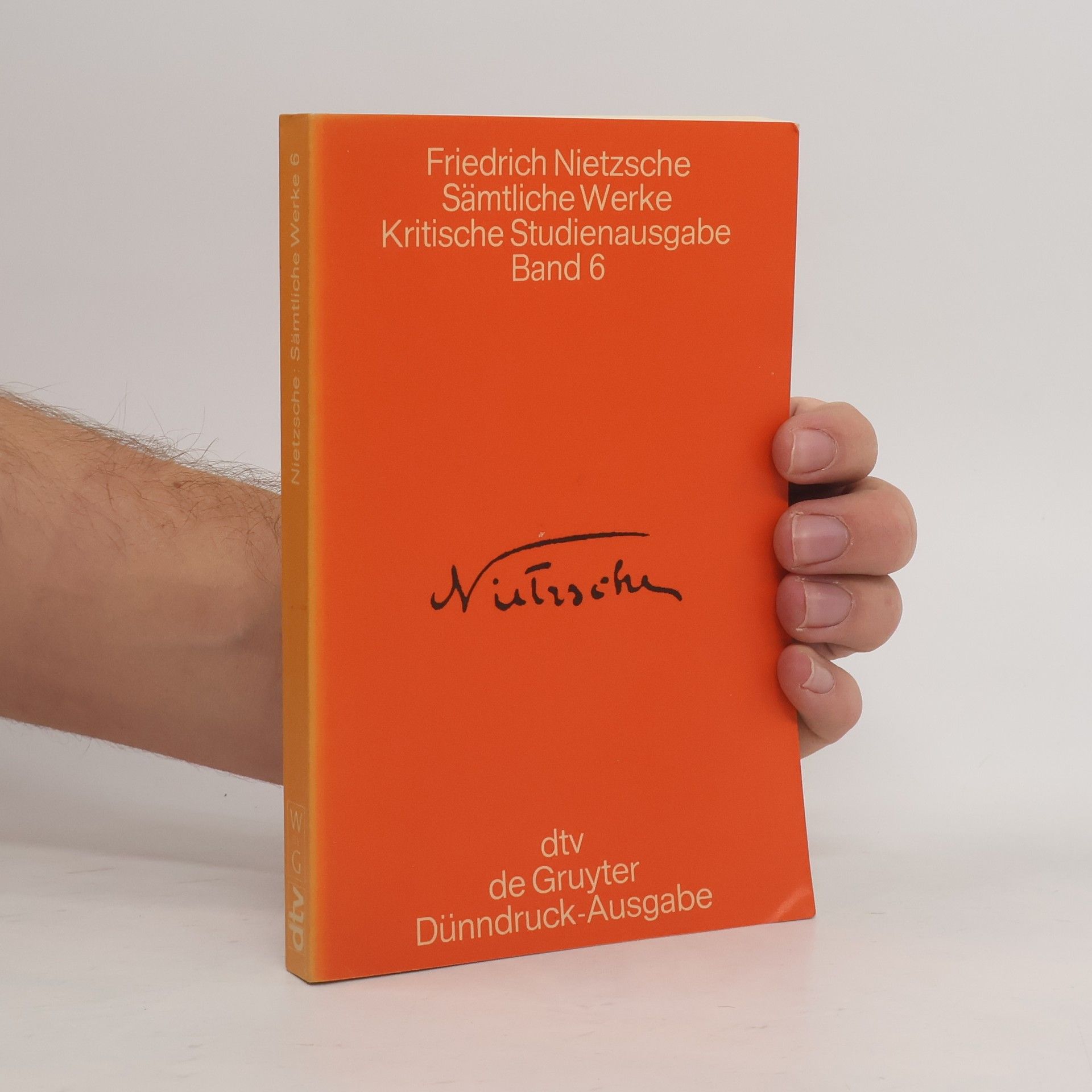 Friedrich Nietzsche Sämtliche Werke. Band 6