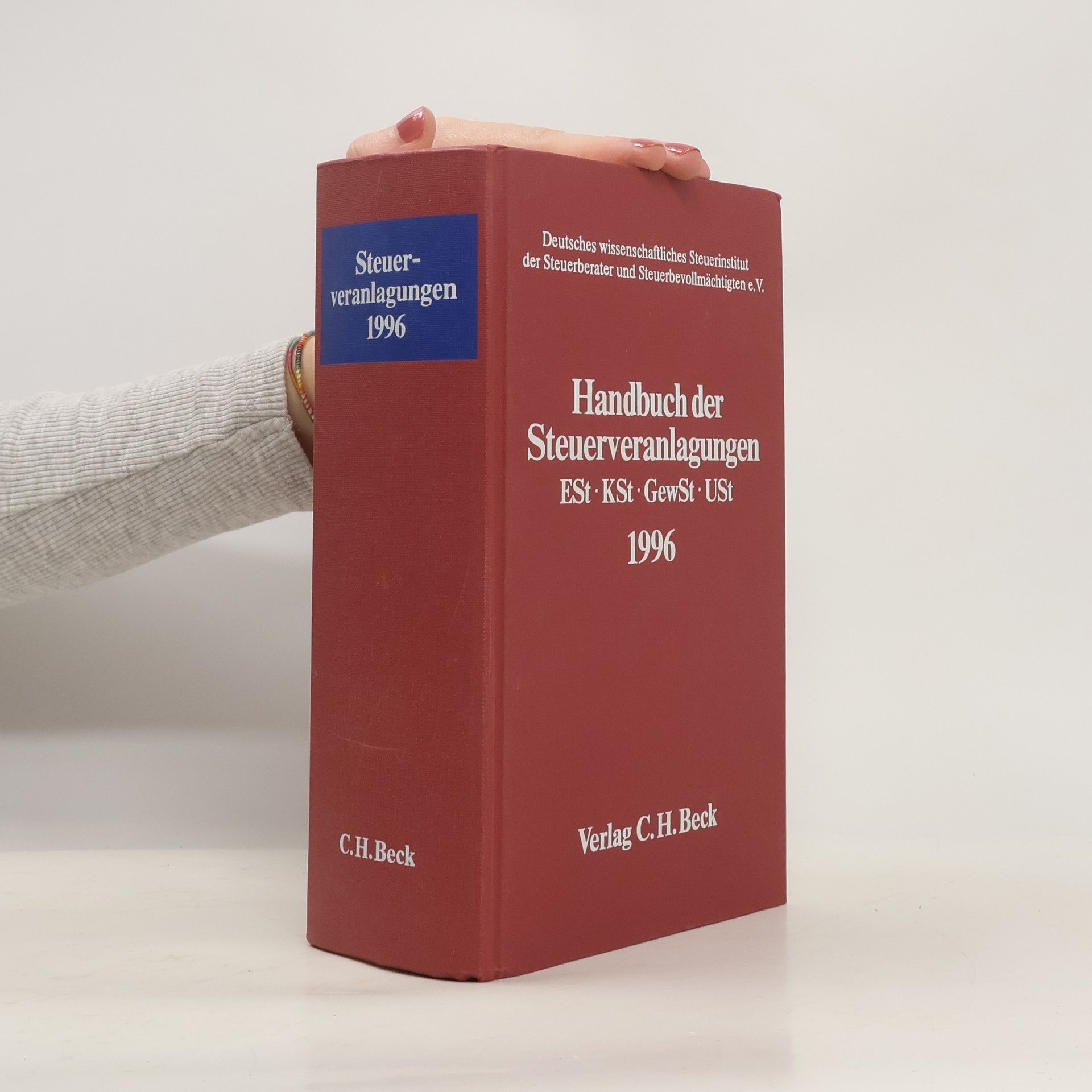 Handbuch der Steuerveranlagungen