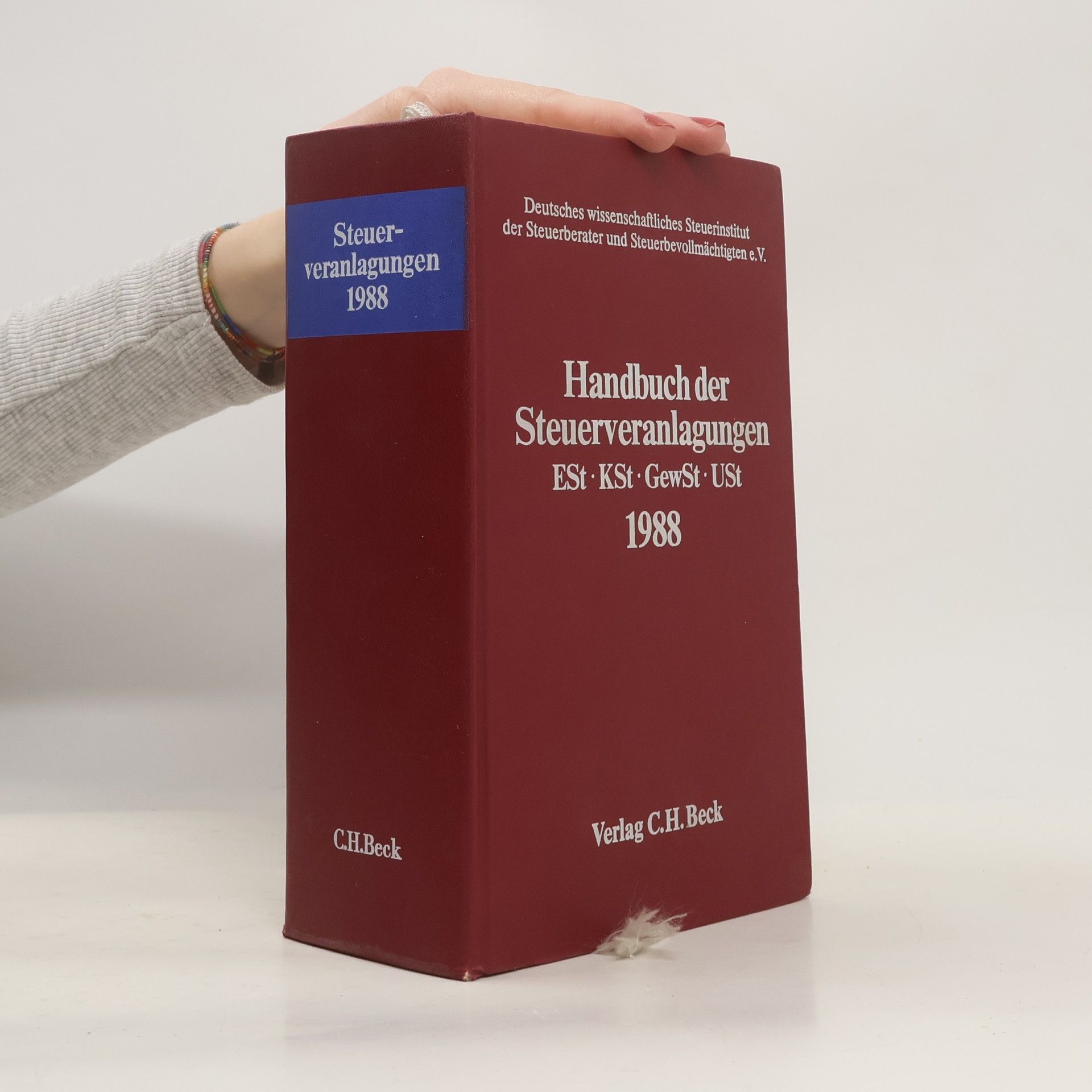 Handbuch der Steuerveranlagungen