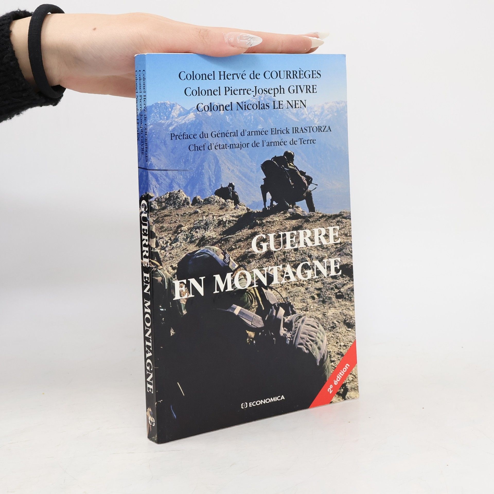 Hervé de Courrèges Guerre en montagne - 2e édition