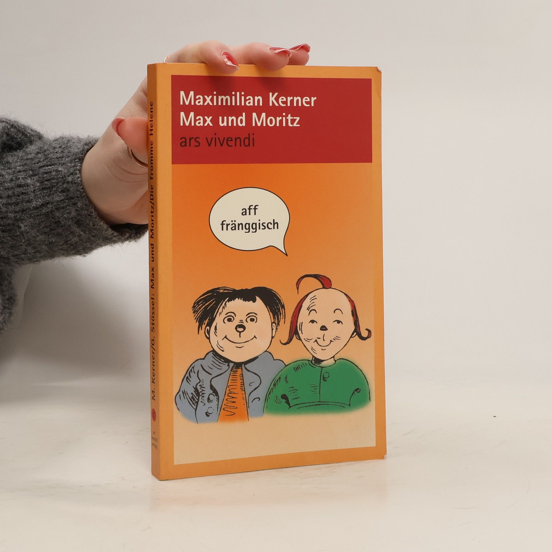 Wilhelm Busch Max und Moritz aff fränggisch