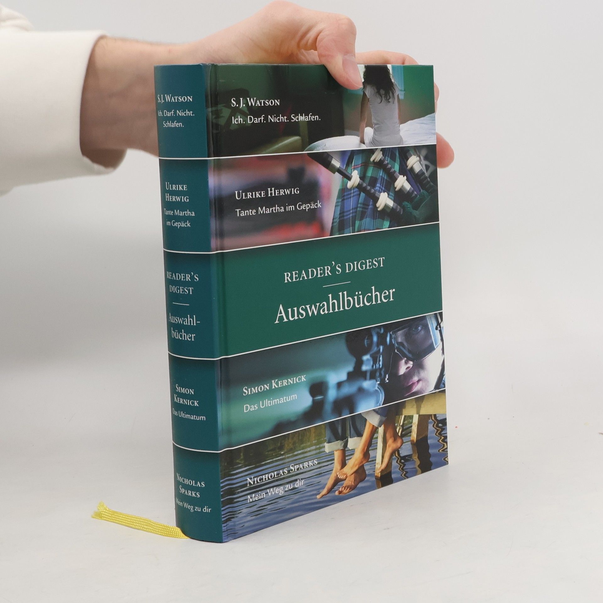 Reader's Digest Auswahlbücher. Ich. Darf. Nicht. Schlafen. Tante Martha im Gepack. Das Ultimatum. Mein Weg zu dir.