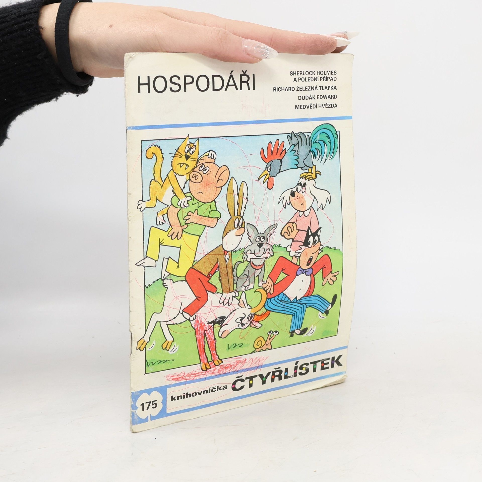 Ljuba Štíplová Čtyřlístek 175. Hospodáři